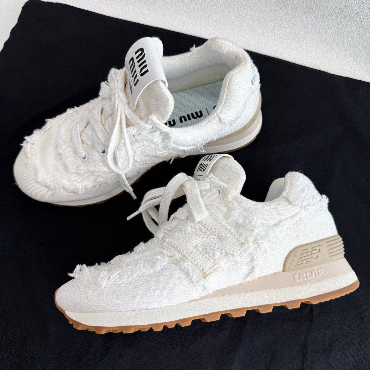 New Balance New Balance Casual White Lowtop Sneakers us_4 Women Size US 4 / IT 34 - 8 Thumbnail