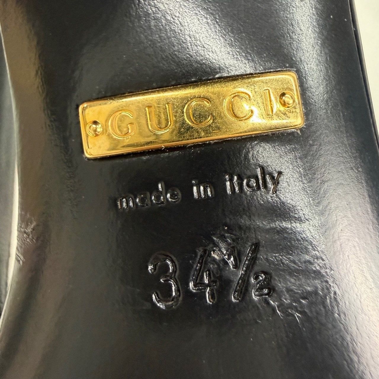 Gucci Gucci Casual Black Lowtop Sneakers us_4 Women Size US 4 / IT 34 - 8 Thumbnail