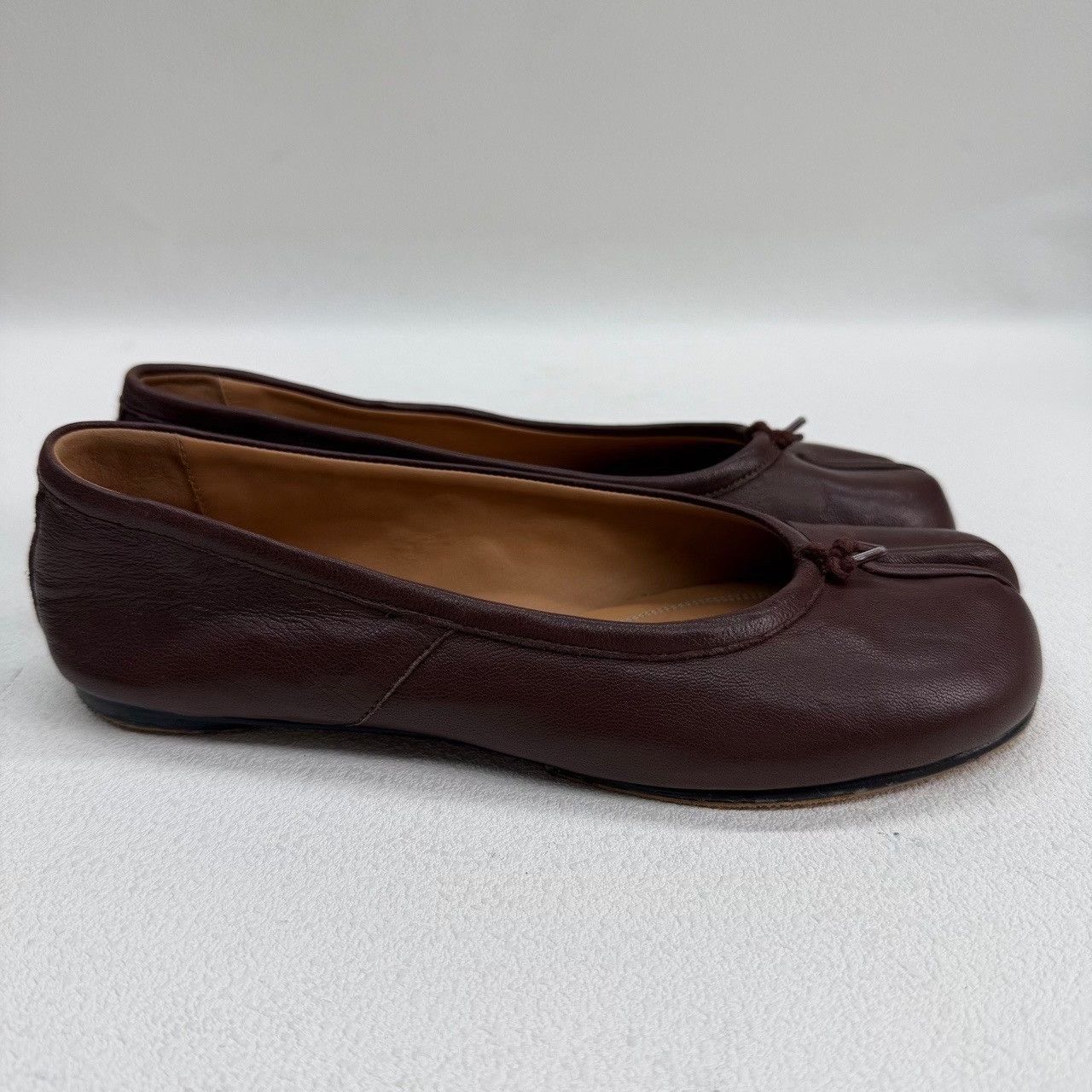 Maison Margiela Maison Margiela Leather Brown Lowtop Sneakers us_6 Women Size US 6 / IT 36 - 4 Thumbnail
