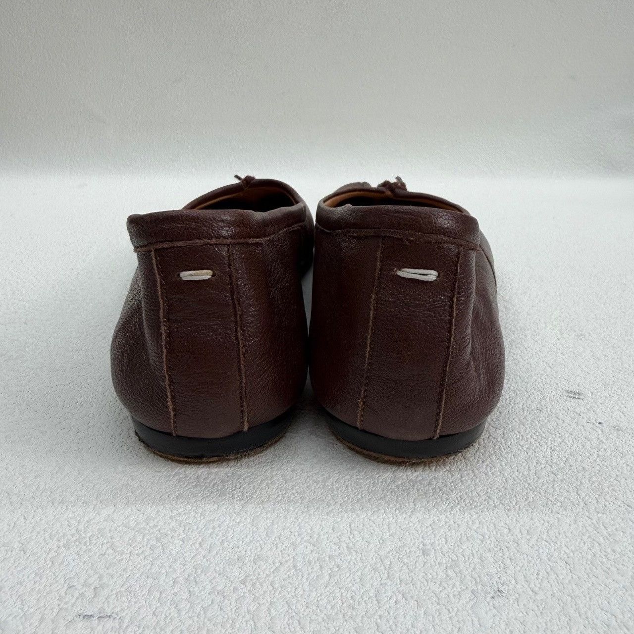 Maison Margiela Maison Margiela Leather Brown Lowtop Sneakers us_6 Women Size US 6 / IT 36 - 5 Thumbnail