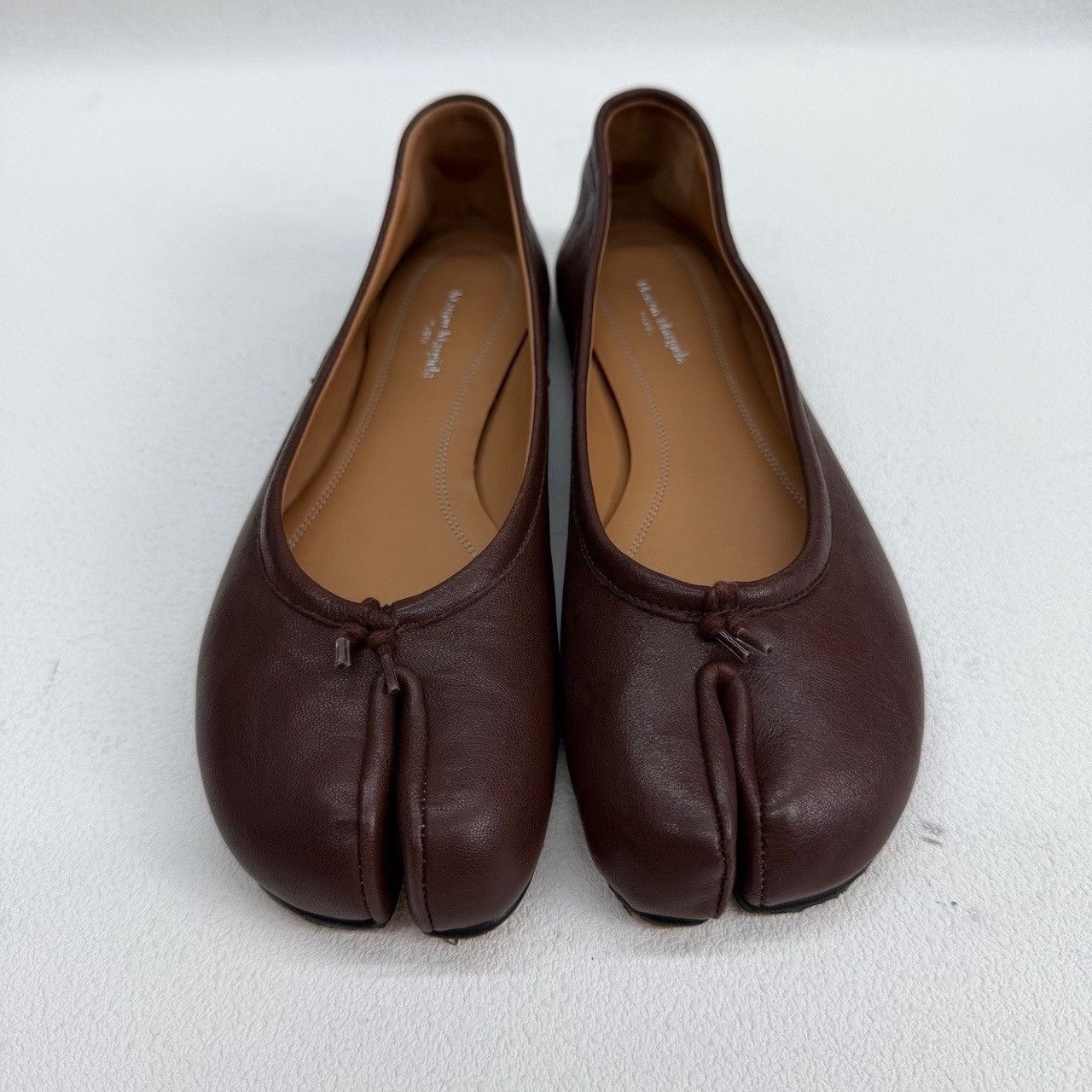 Maison Margiela Maison Margiela Leather Brown Lowtop Sneakers us_6 Women Size US 6 / IT 36 - 2 Thumbnail