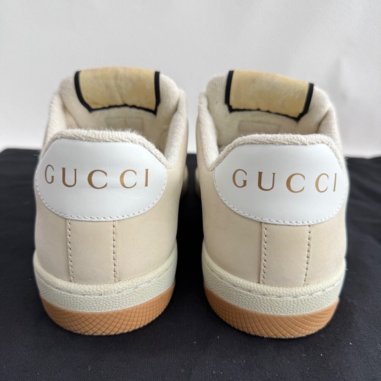 Gucci Gucci Leather Beige Lowtop Sneakers us_5 Women Size US 5 / IT 35 - 5 Thumbnail