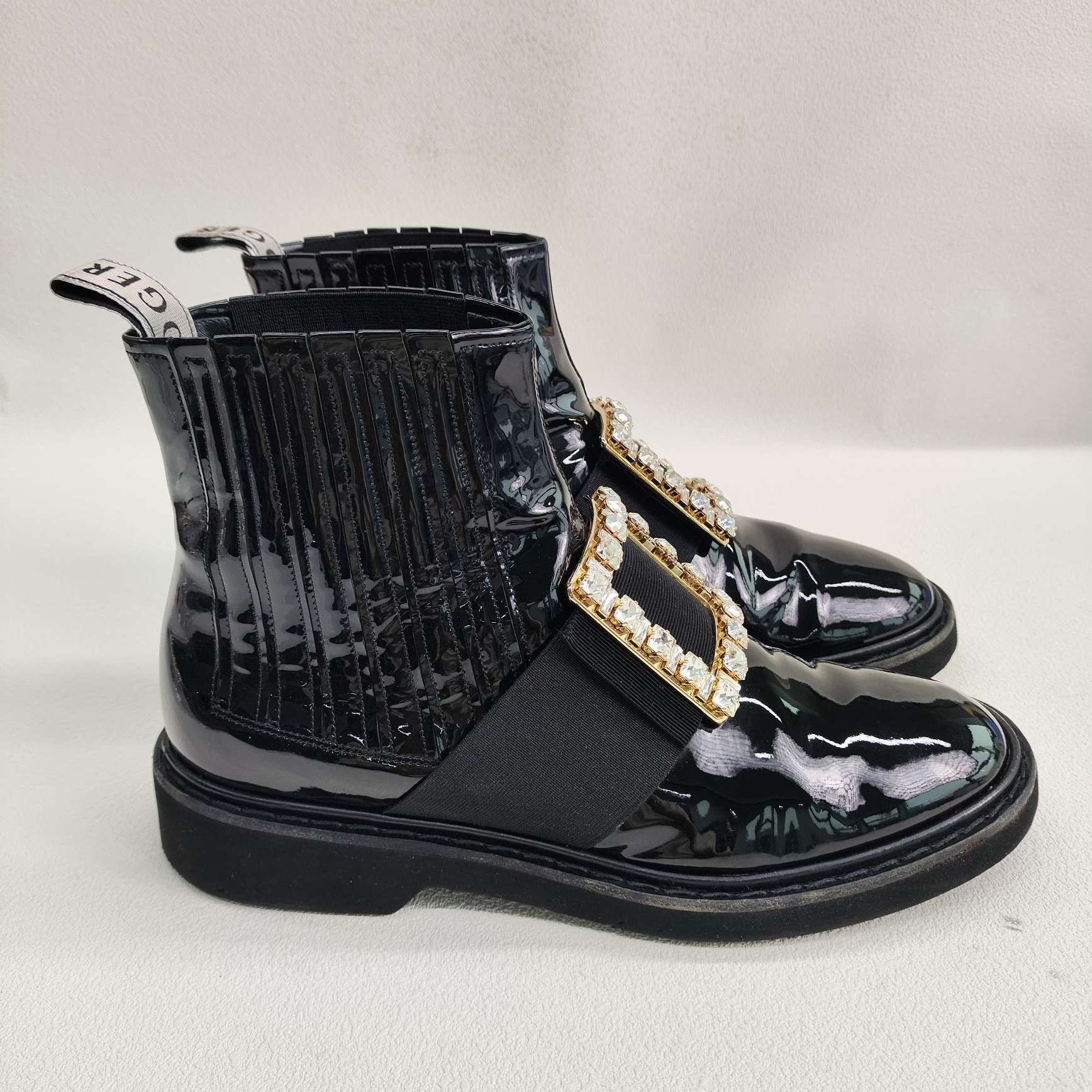 Roger Vivier Roger Vivier Retro Black Boots us_8-5 Women Size US 8.5 / IT 38.5 - 4 Thumbnail