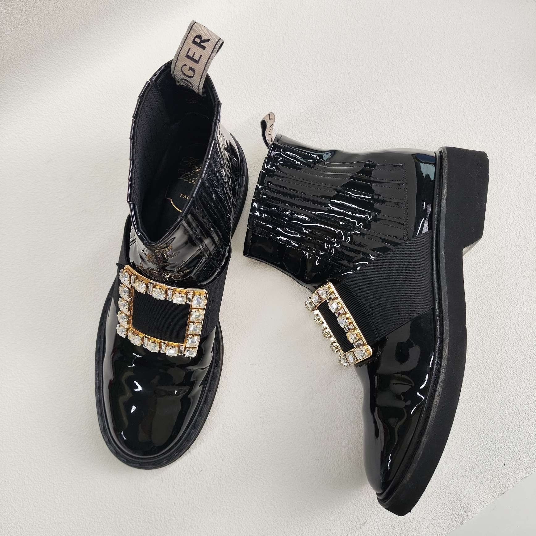 Roger Vivier Roger Vivier Retro Black Boots us_8-5 Women Size US 8.5 / IT 38.5 - 8 Thumbnail