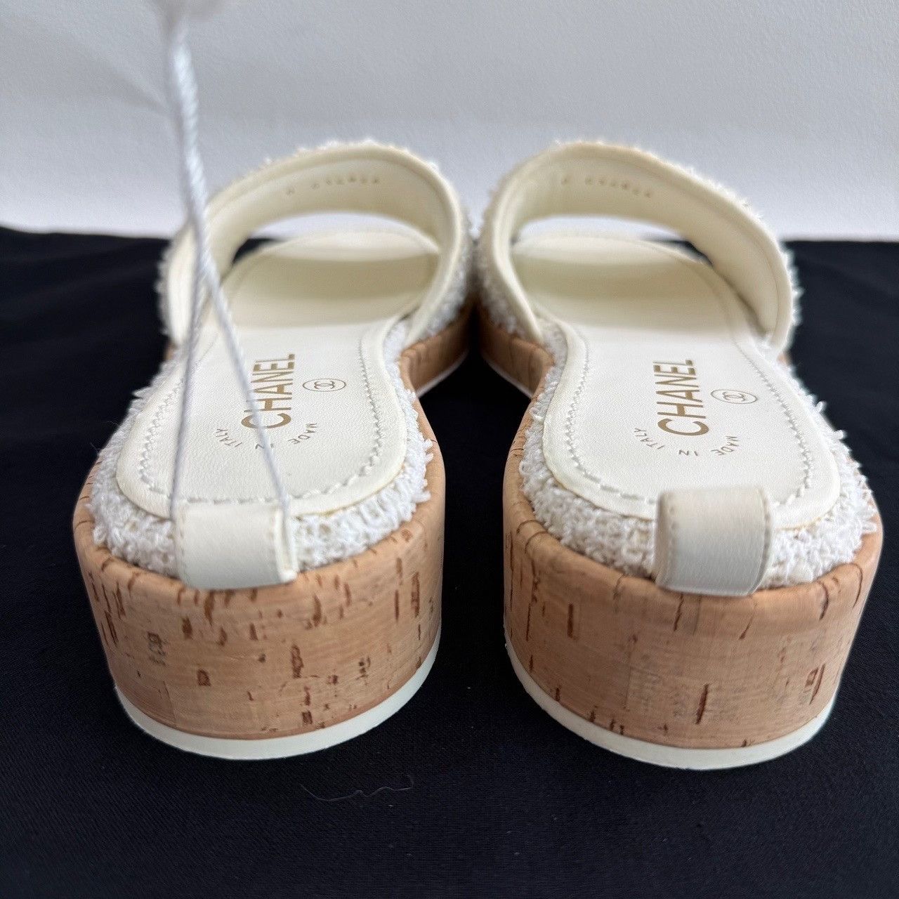 Chanel Chanel Casual White Sandals us_7-5 Women Size US 7.5 / IT 37.5 - 4 Thumbnail