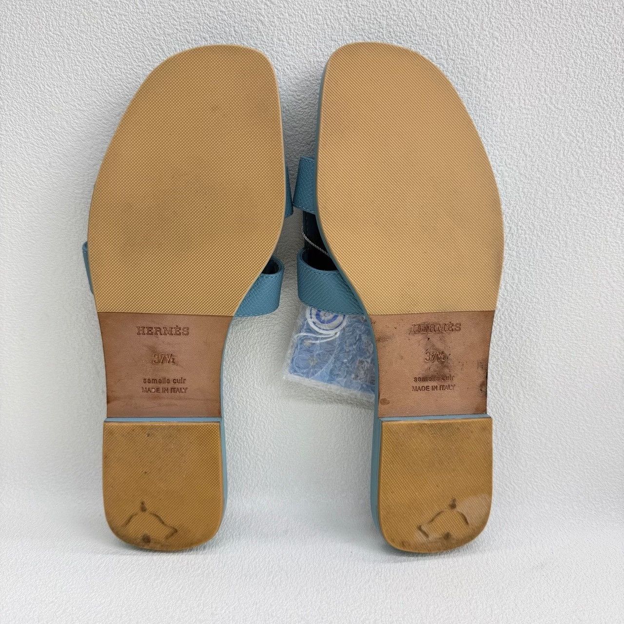 Hermes Hermes Blue Sandals us_6-5 Women Size US 6.5 / IT 36.5 - 7 Thumbnail