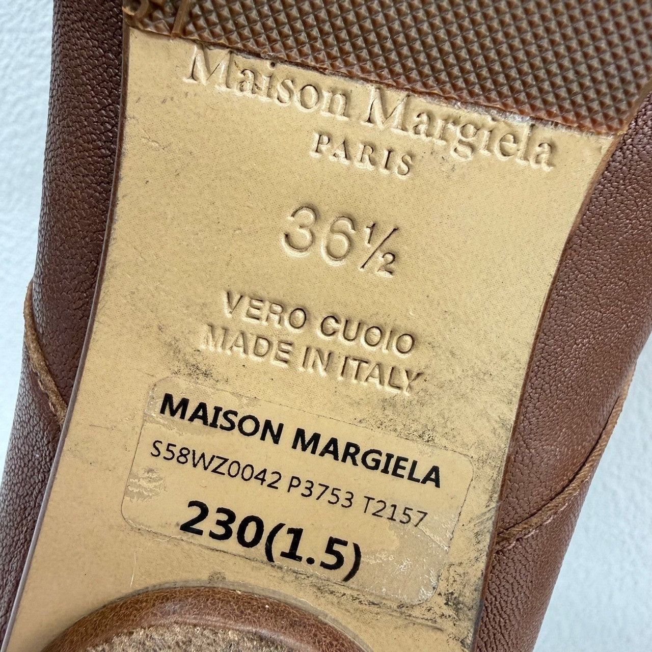Maison Margiela Maison Margiela Brown Lowtop Sneakers us_6 Women Size US 6 / IT 36 - 8 Thumbnail