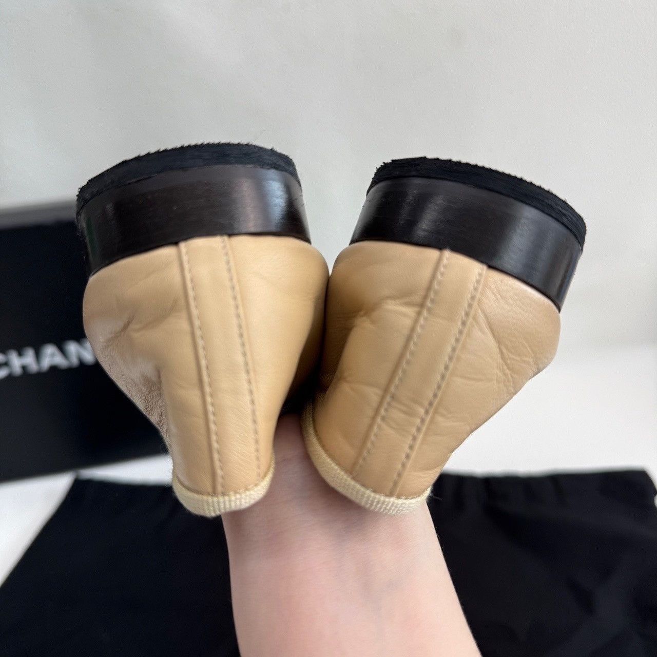 Chanel Chanel Black Lowtop Sneakers us_6 Women Size US 6 / IT 36 - 6 Thumbnail