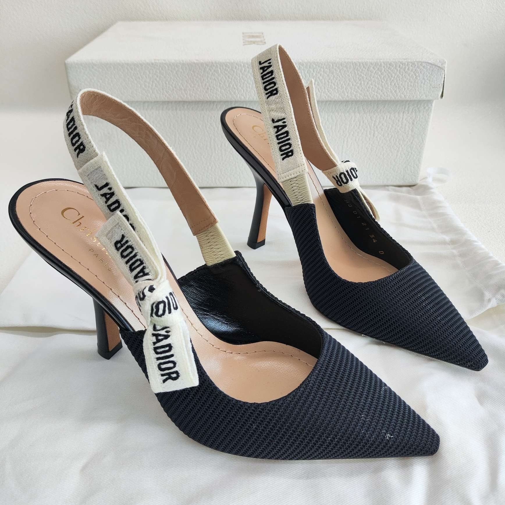 Dior Dior Black Sandals us_4 Women Size US 4 / IT 34 - 3 Thumbnail