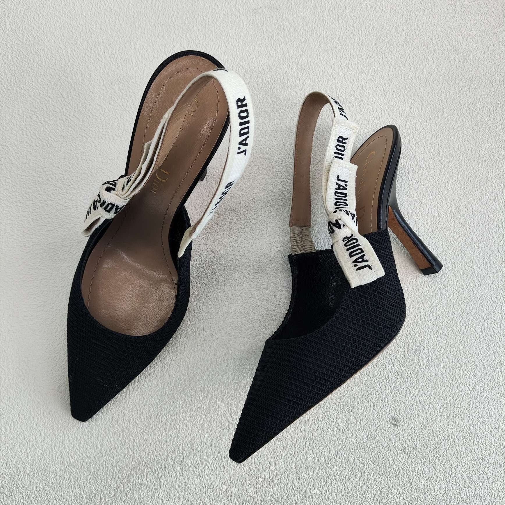 Dior Dior Black Sandals us_4 Women Size US 4 / IT 34 - 8 Thumbnail