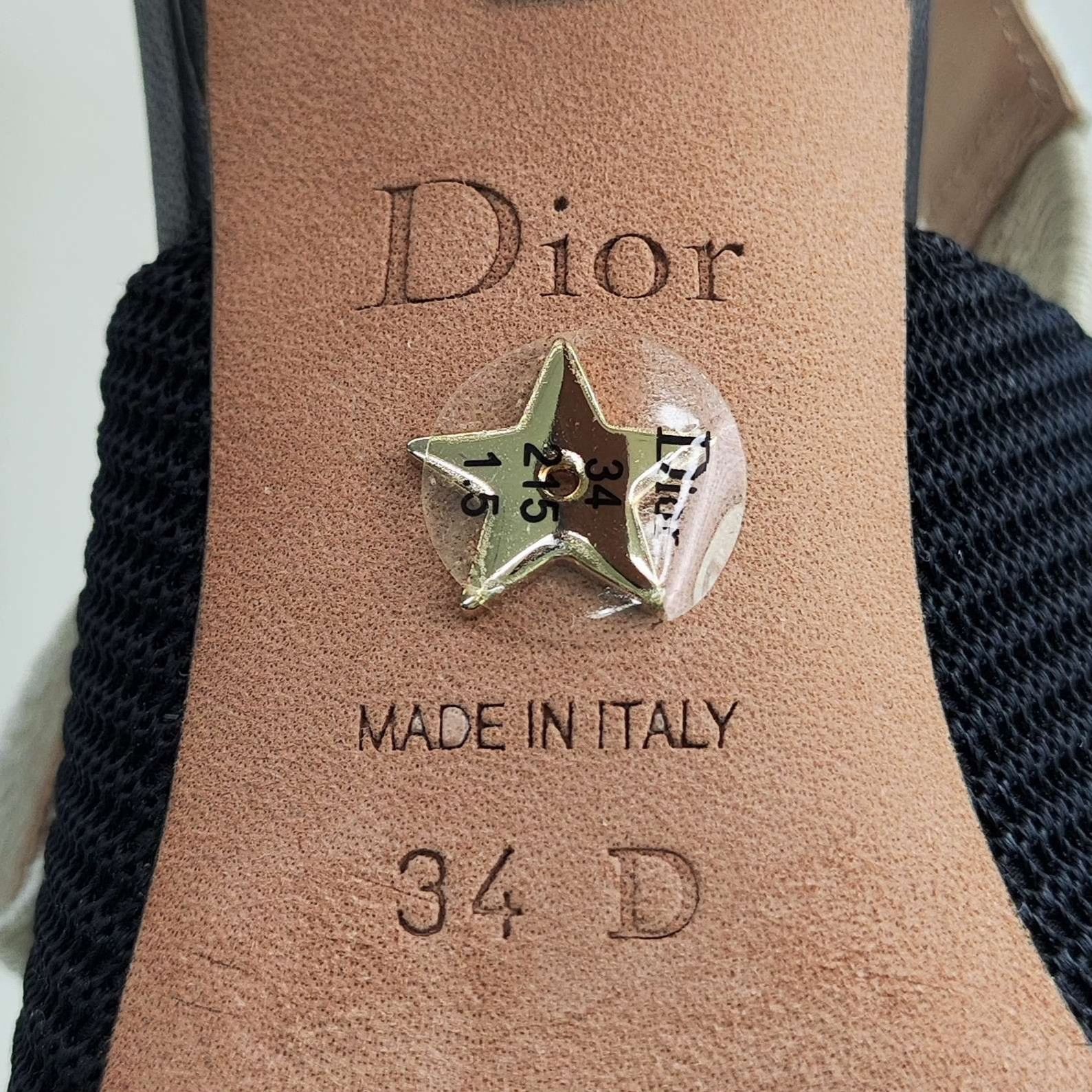 Dior Dior Black Sandals us_4 Women Size US 4 / IT 34 - 5 Thumbnail