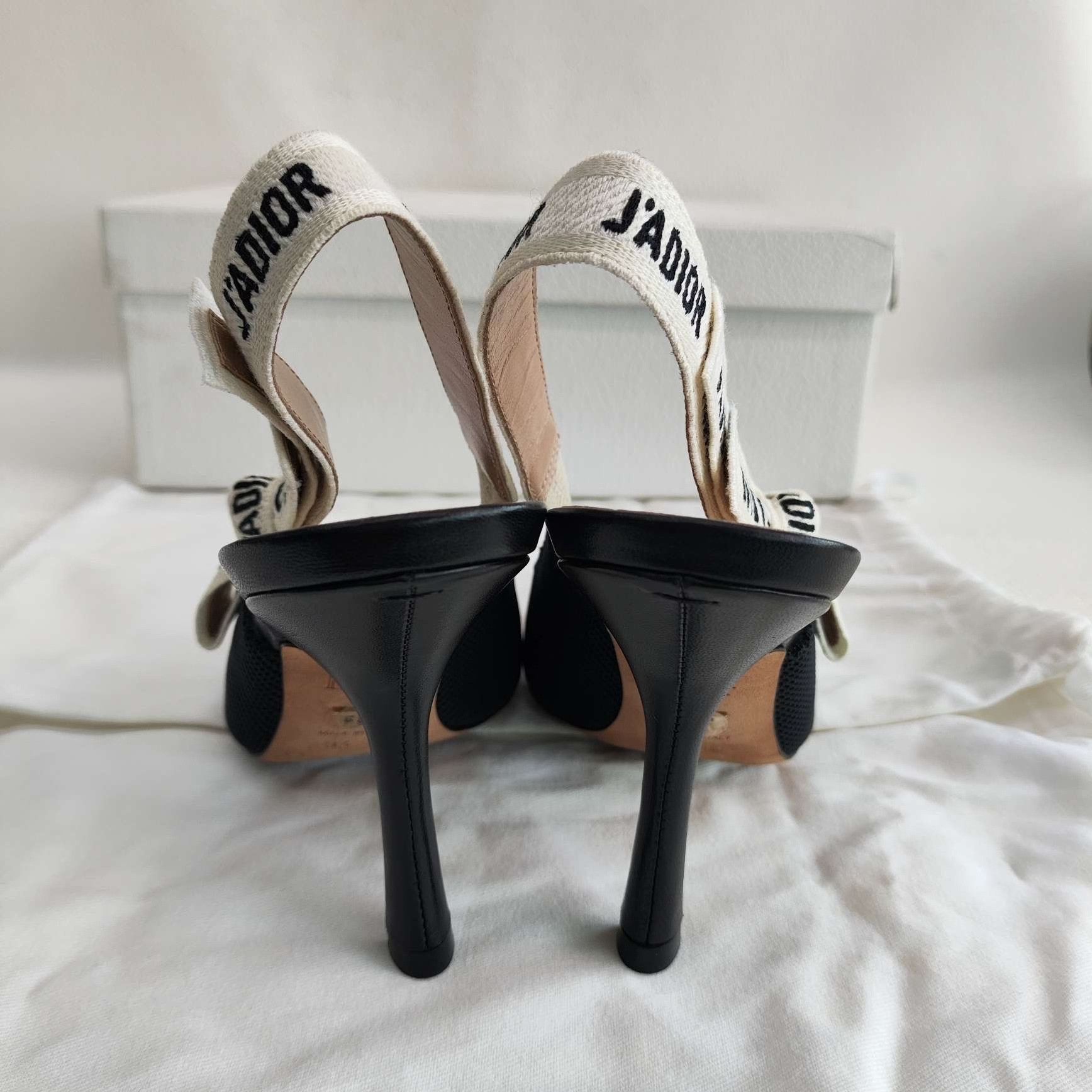 Dior Dior Black Sandals us_4 Women Size US 4 / IT 34 - 6 Thumbnail
