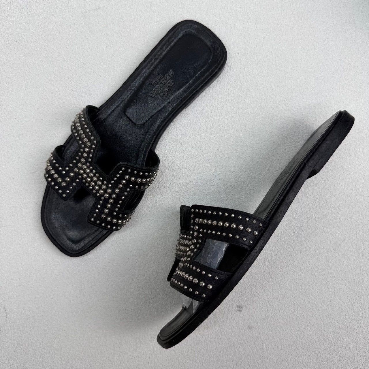 Hermes Hermes Silver Sandals us_6-5 Women Size US 6.5 / IT 36.5 - 8 Thumbnail