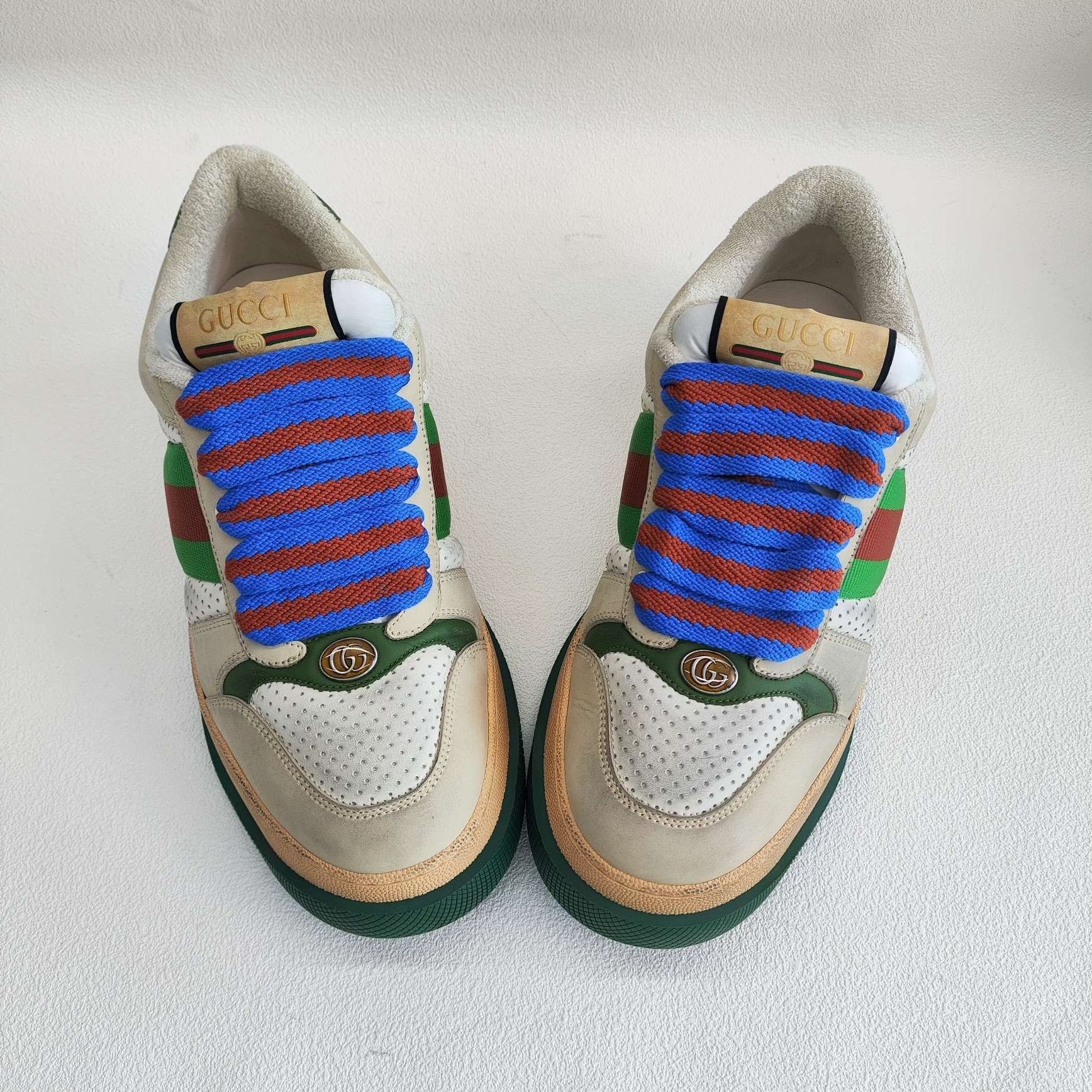 Gucci Gucci Leather Multi Lowtop Sneakers 9 Men Size US 9 / EU 42 - 9 Thumbnail