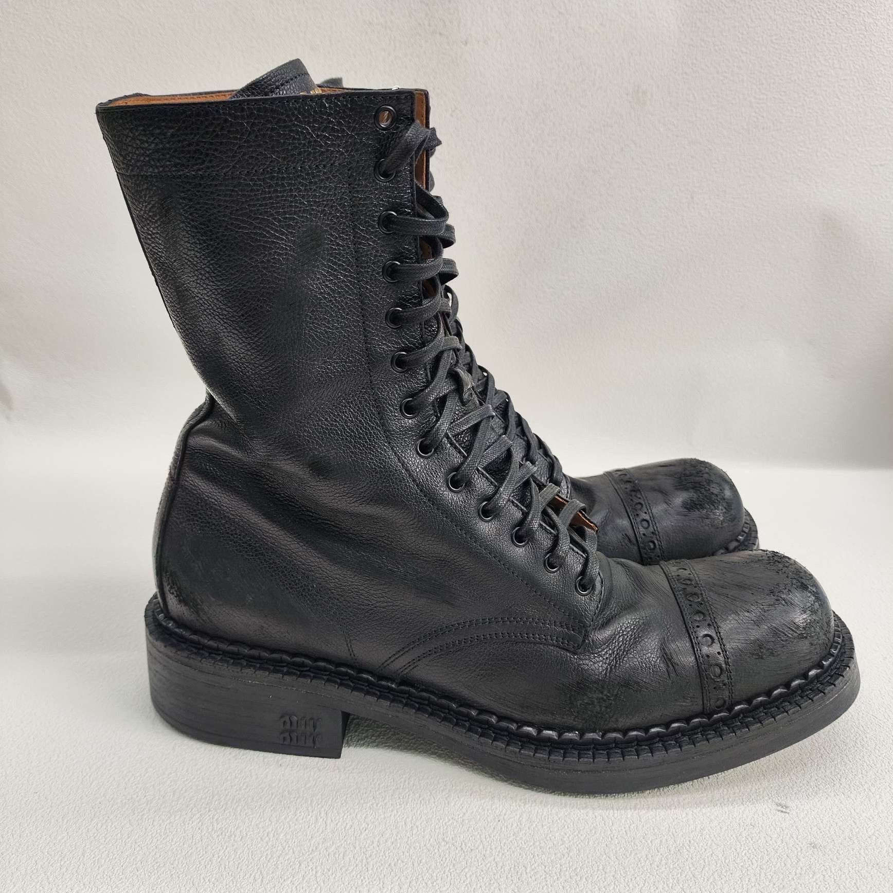 Chanel Chanel Leather Black Boots 8 Men Size US 8 / EU 41 - 4 Thumbnail