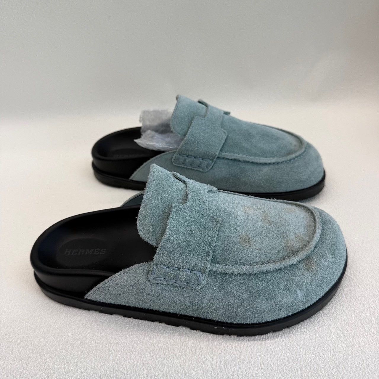 Hermes Hermes Blue Lowtop Sneakers us_6 Women Size US 6 / IT 36 - 4 Thumbnail