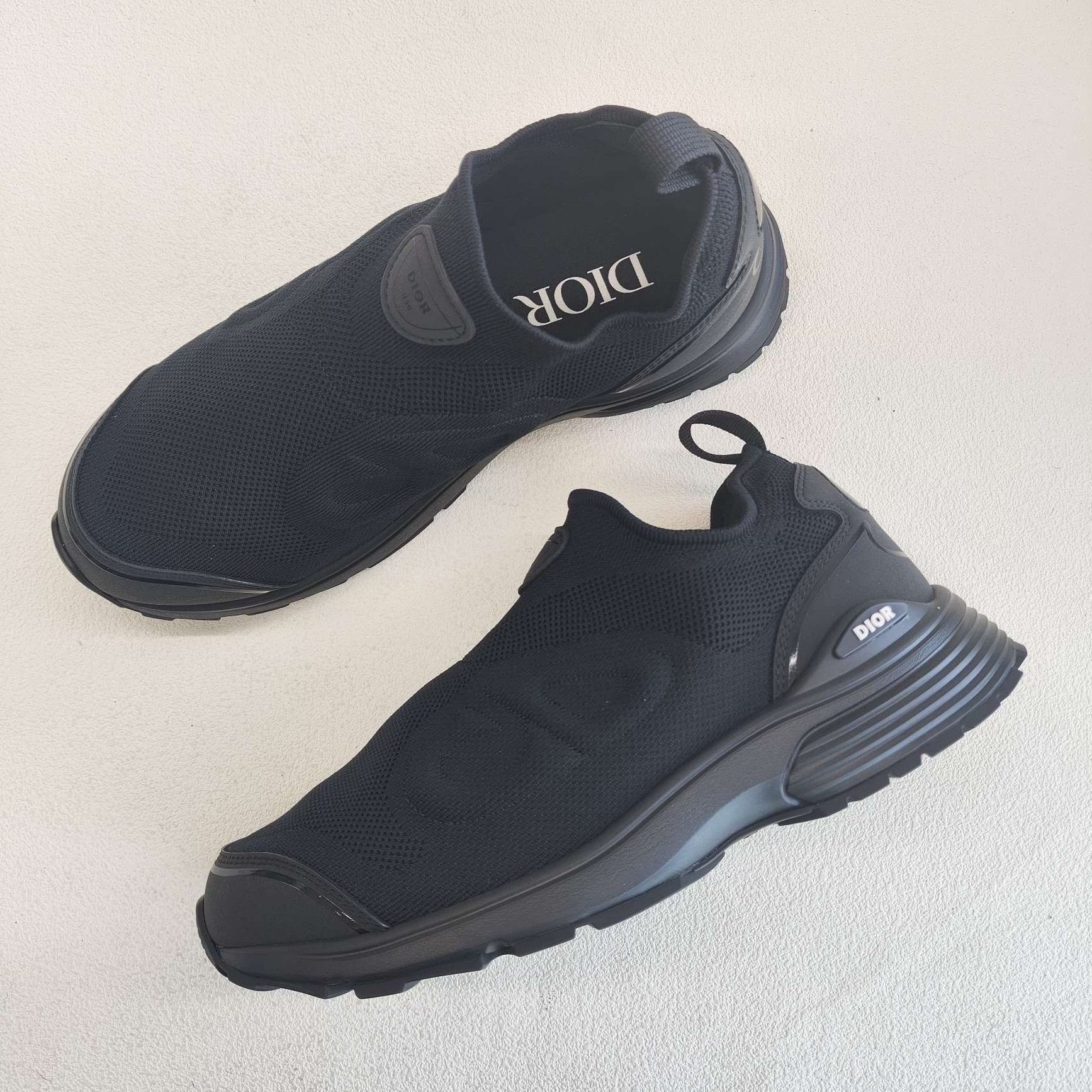 Dior Dior Down Black Lowtop Sneakers 7.5 Men Size US 7.5 / EU 40-41 - 8 Thumbnail