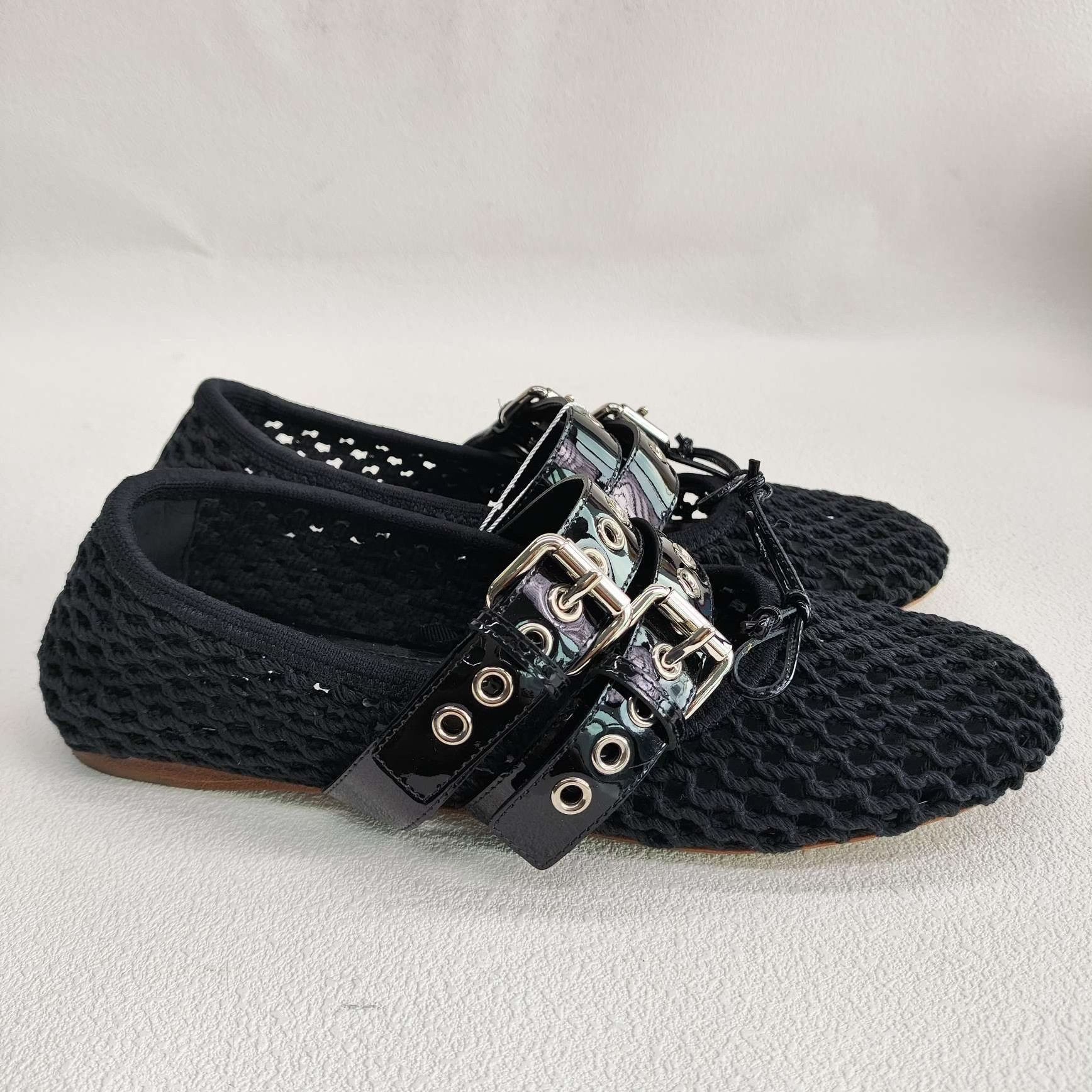 Miu Miu Miu Miu Casual Black Lowtop Sneakers us_7-5 Women Size US 7.5 / IT 37.5 - 4 Thumbnail