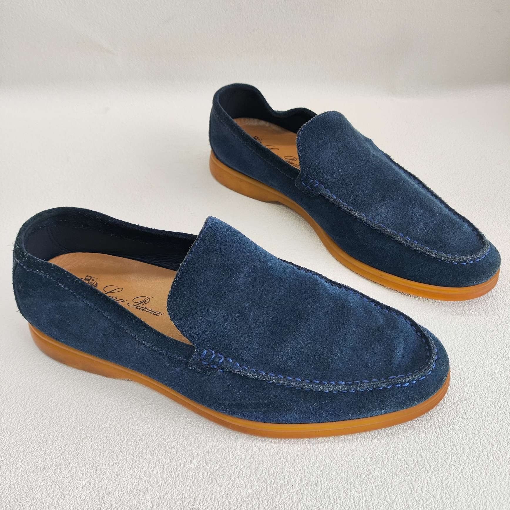 Rick Owens Rick Owens Suede Blue Lowtop Sneakers 8.5 Men Size US 8.5 / EU 41-42 - 3 Thumbnail