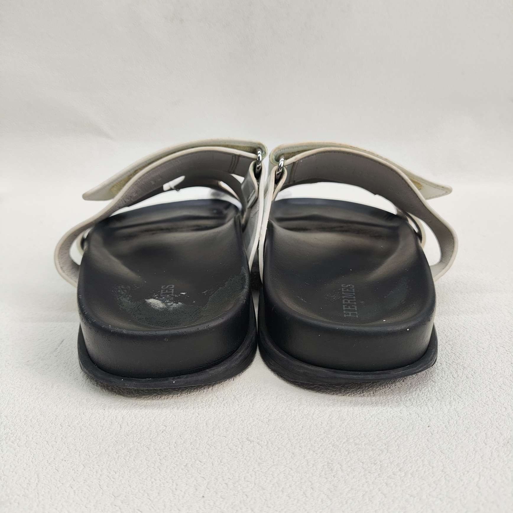Hermes Hermes White Sandals us_6 Women Size US 6 / IT 36 - 5 Thumbnail