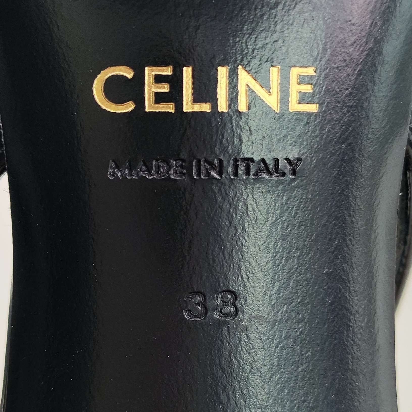 Celine Celine Patent Silver Sandals us_7-5 Women Size US 7.5 / IT 37.5 - 6 Thumbnail