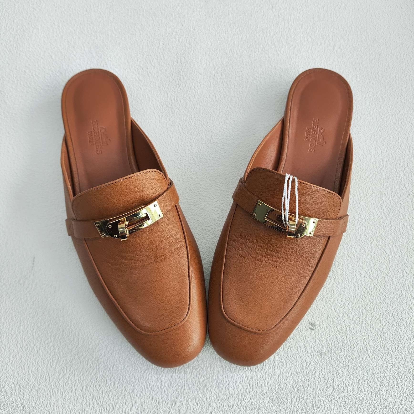 Hermes Hermes Casual Brown Sandals us_6 Women Size US 6 / IT 36 - 9 Thumbnail