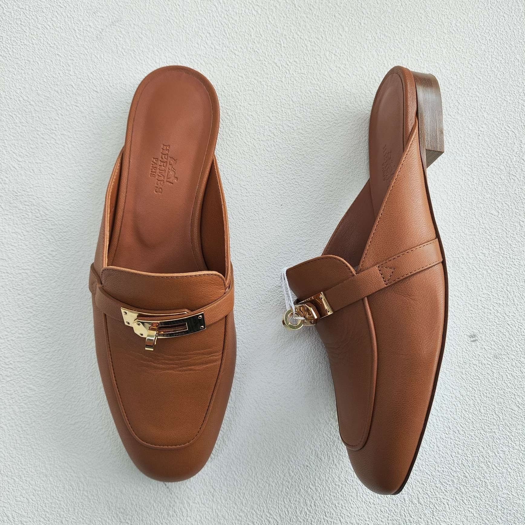 Hermes Hermes Casual Brown Sandals us_6 Women Size US 6 / IT 36 - 8 Thumbnail