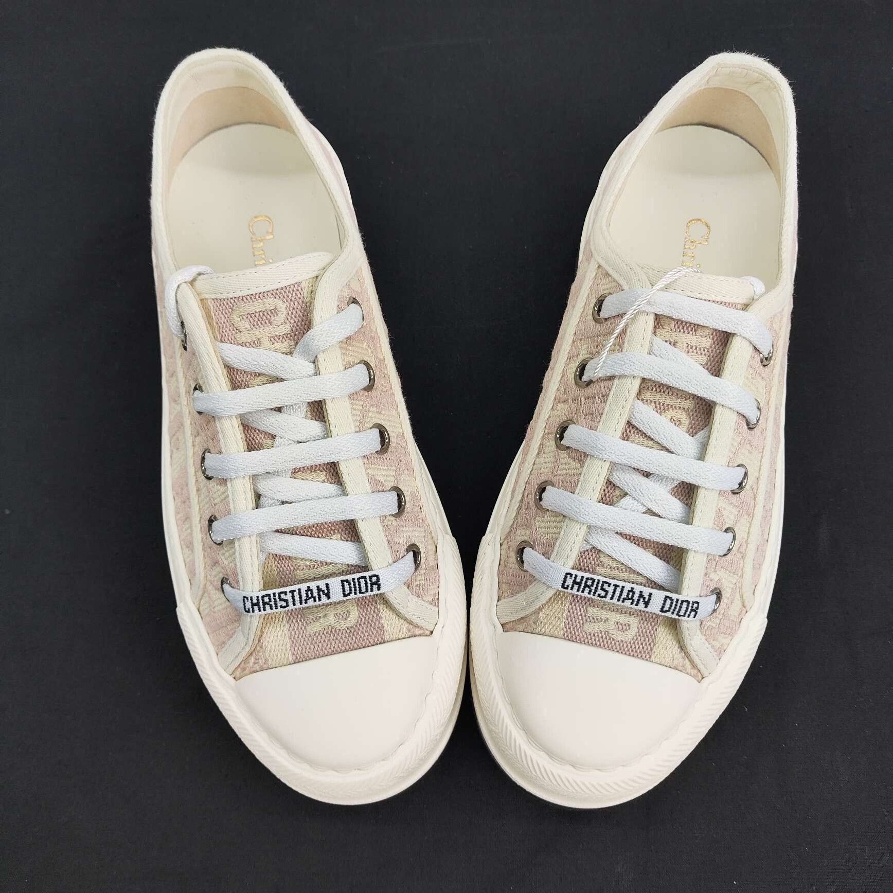 Dior Dior Pink Lowtop Sneakers us_5 Women Size US 5 / IT 35 - 9 Thumbnail