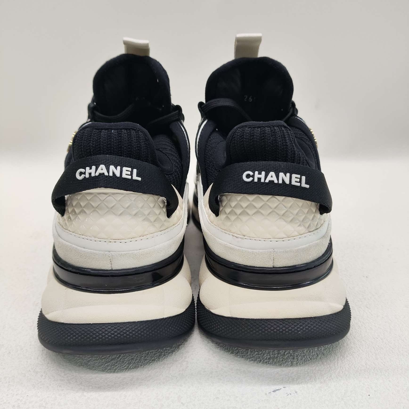 Chanel Chanel Leather Multi Lowtop Sneakers us_6 Women Size US 6 / IT 36 - 7 Thumbnail