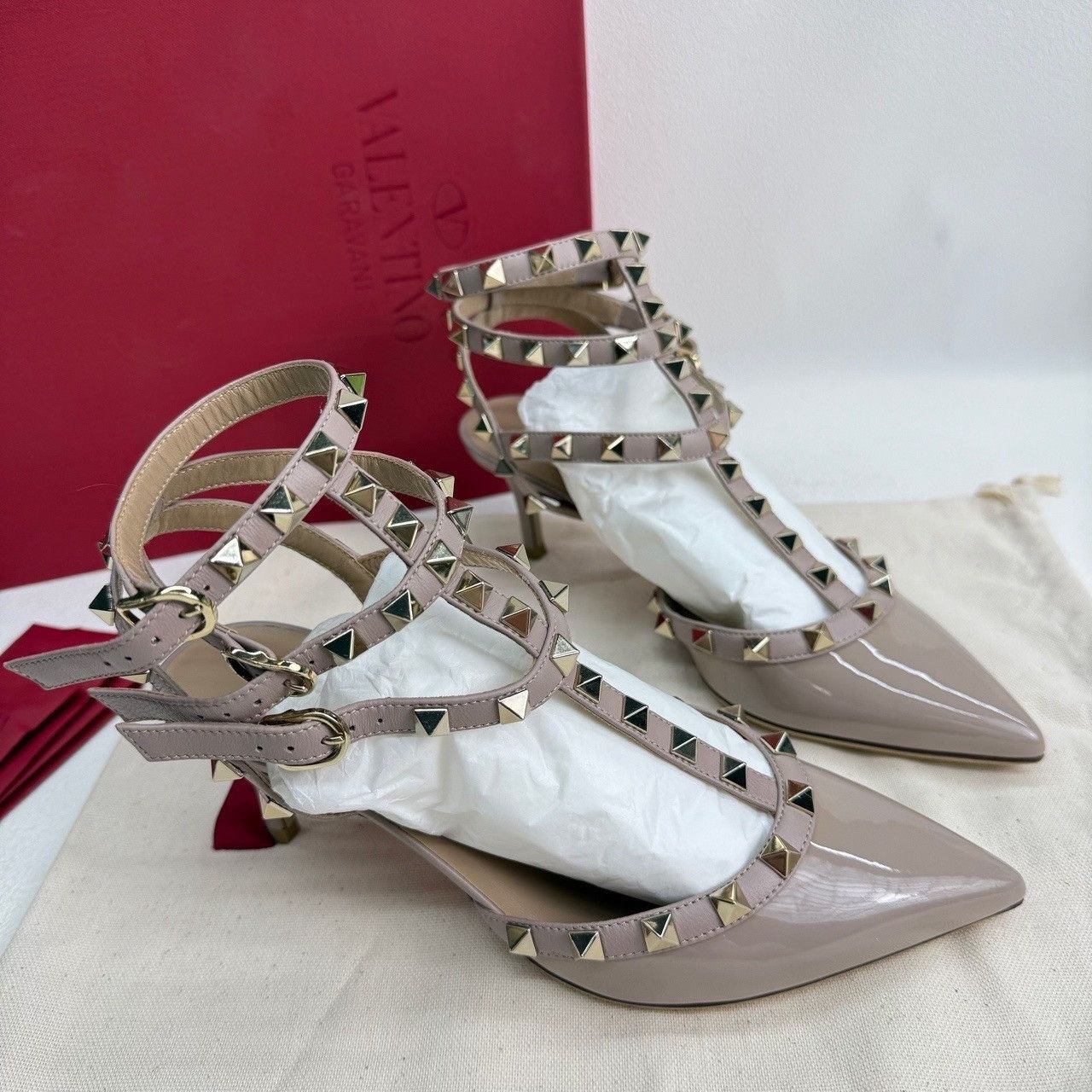 Valentino Valentino Patent Pink Lowtop Sneakers us_5 Women Size US 5 / IT 35 - 3 Thumbnail