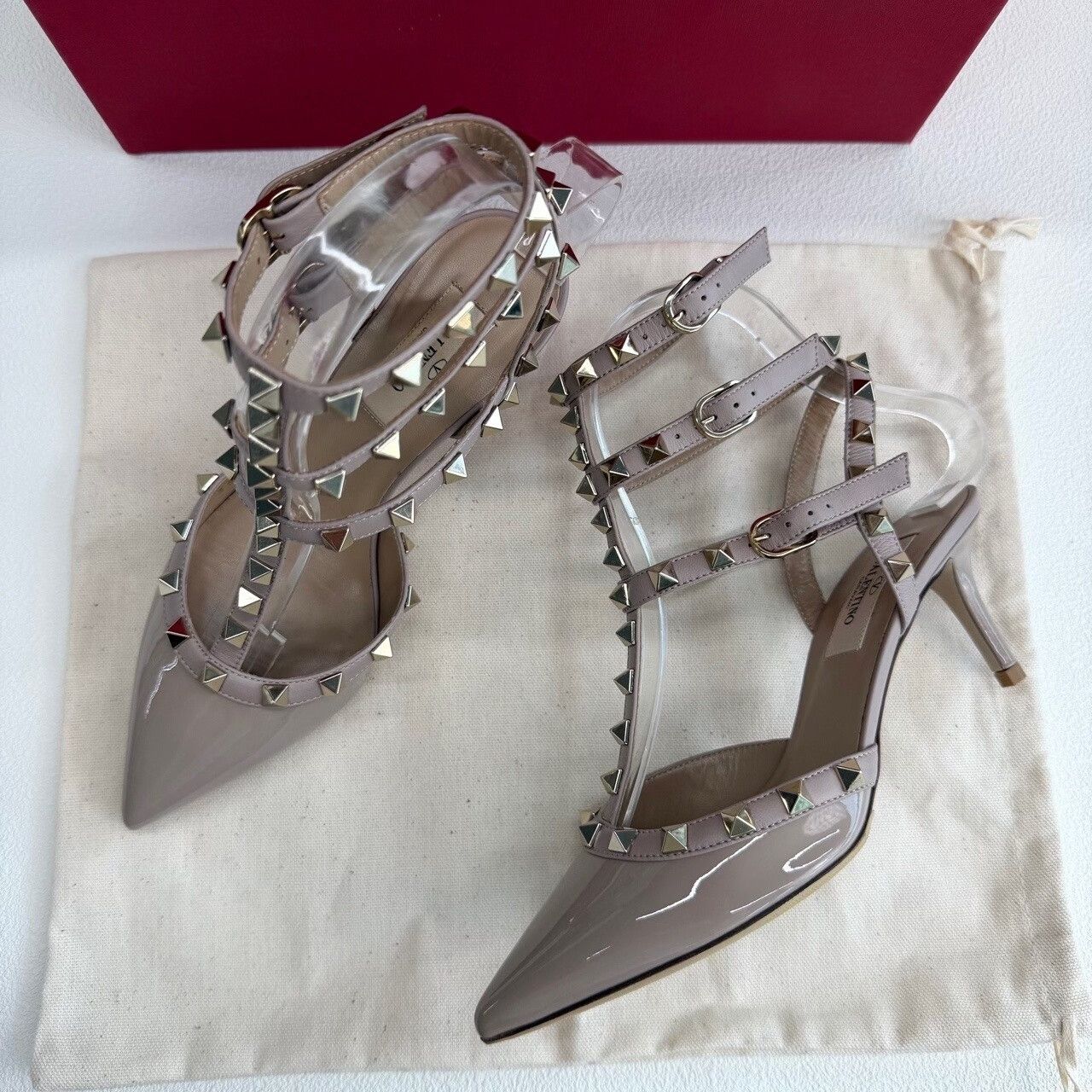 Valentino Valentino Patent Pink Lowtop Sneakers us_5 Women Size US 5 / IT 35 - 8 Thumbnail