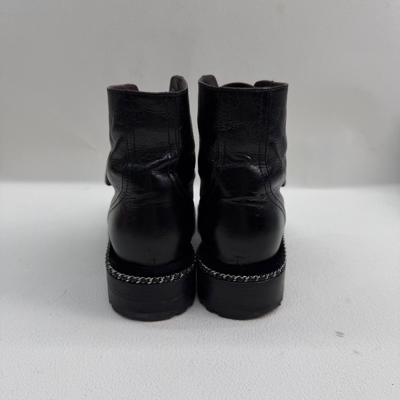 Chanel Chanel Leather Black Boots us_6-5 Women Size US 6.5 / IT 36.5 - 5 Thumbnail