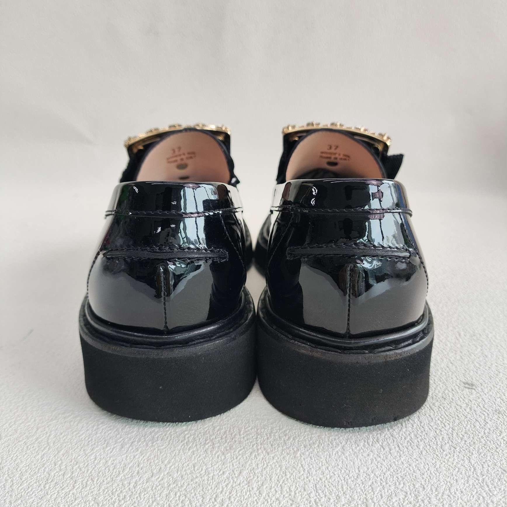 Roger Vivier Roger Vivier Retro Black Lowtop Sneakers us_6-5 Women Size US 6.5 / IT 36.5 - 5 Thumbnail
