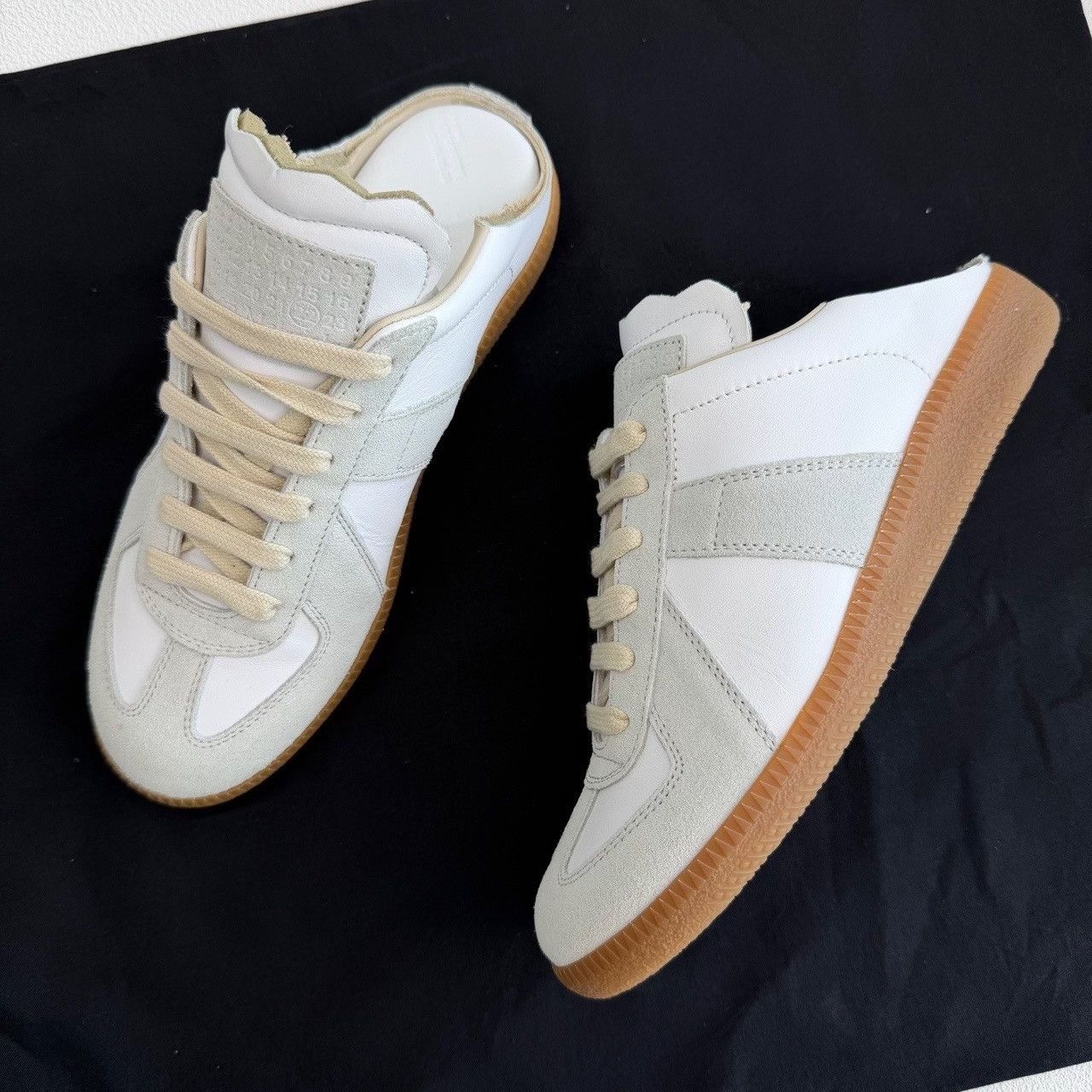 Maison Margiela Maison Margiela White Lowtop Sneakers us_5 Women Size US 5 / IT 35 - 8 Thumbnail