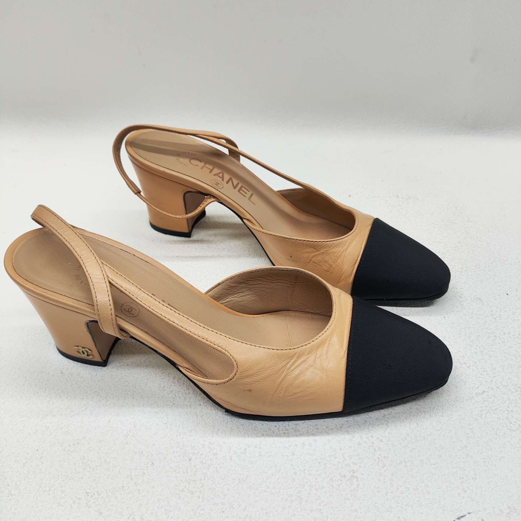 Chanel Chanel Black Sandals us_6 Women Size US 6 / IT 36 - 3 Thumbnail