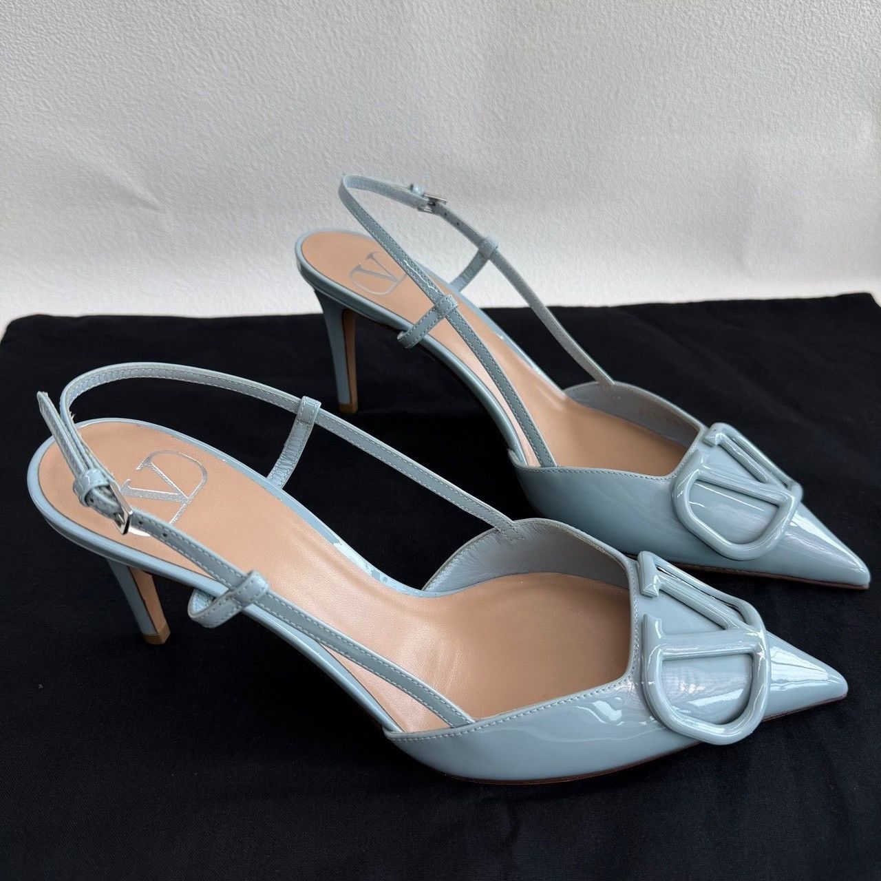Valentino Valentino Retro Blue Sandals us_6-5 Women Size US 6.5 / IT 36.5 - 3 Thumbnail