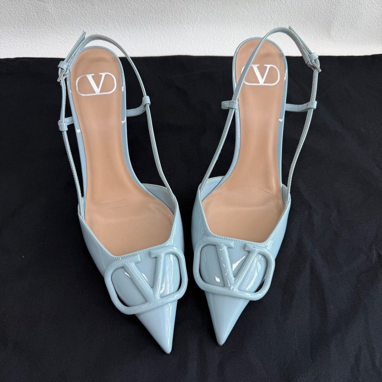 Valentino Valentino Retro Blue Sandals us_6-5 Women Size US 6.5 / IT 36.5 - 9 Thumbnail