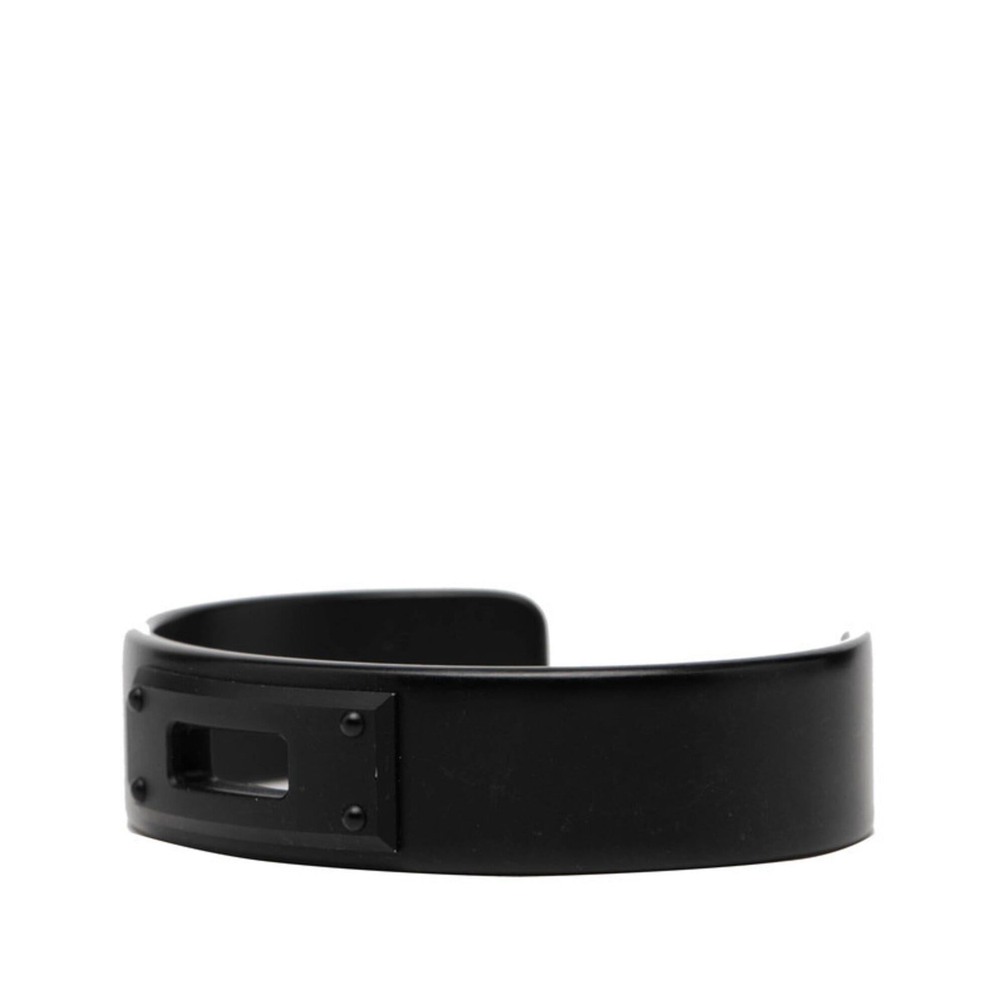 Hermes Hermes Kelly Bangle, Size T5, So Black Plated Aluminum, Men's. Size ONE SIZE - 2 Thumbnail