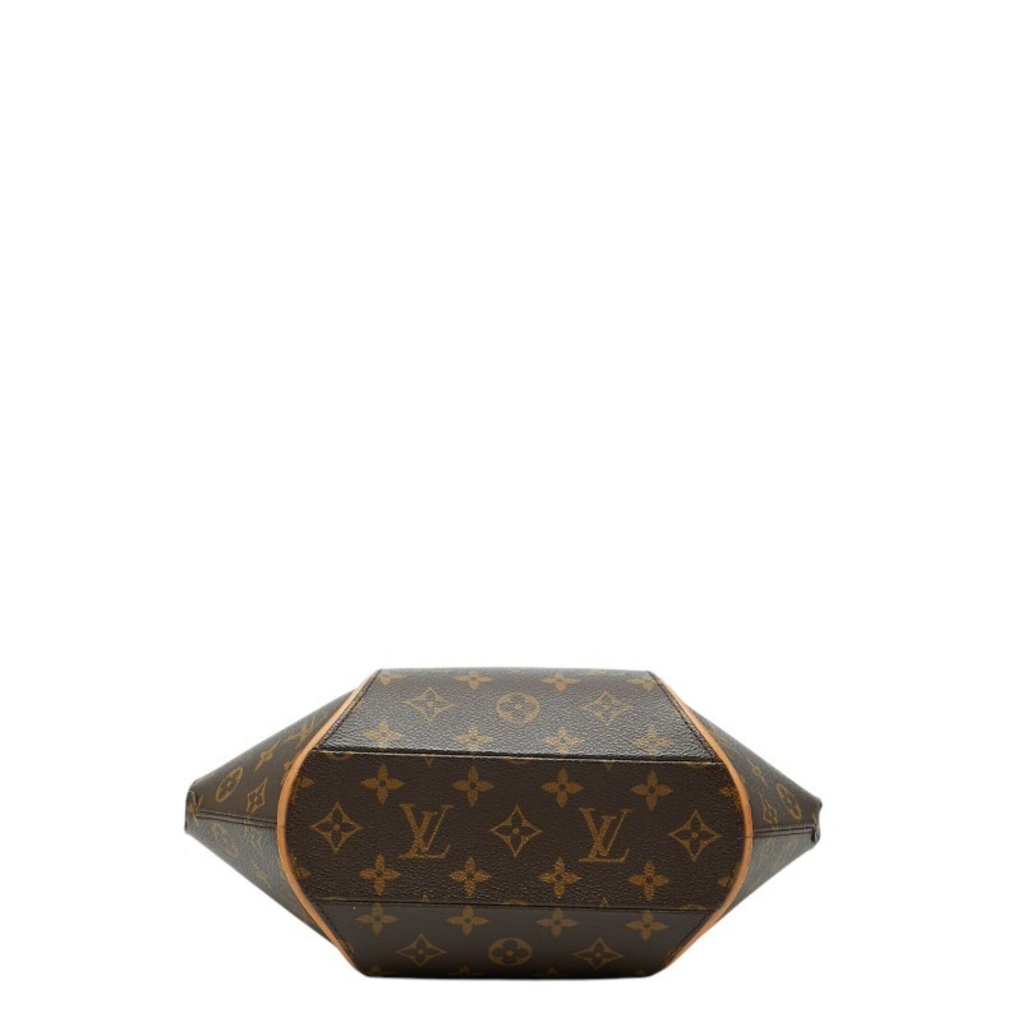 Louis Vuitton Louis Vuitton Monogram Ellipse PM Handbag M51127 Brown Leather Women's LOUIS VUITTON Size ONE SIZE - 3 Thumbnail
