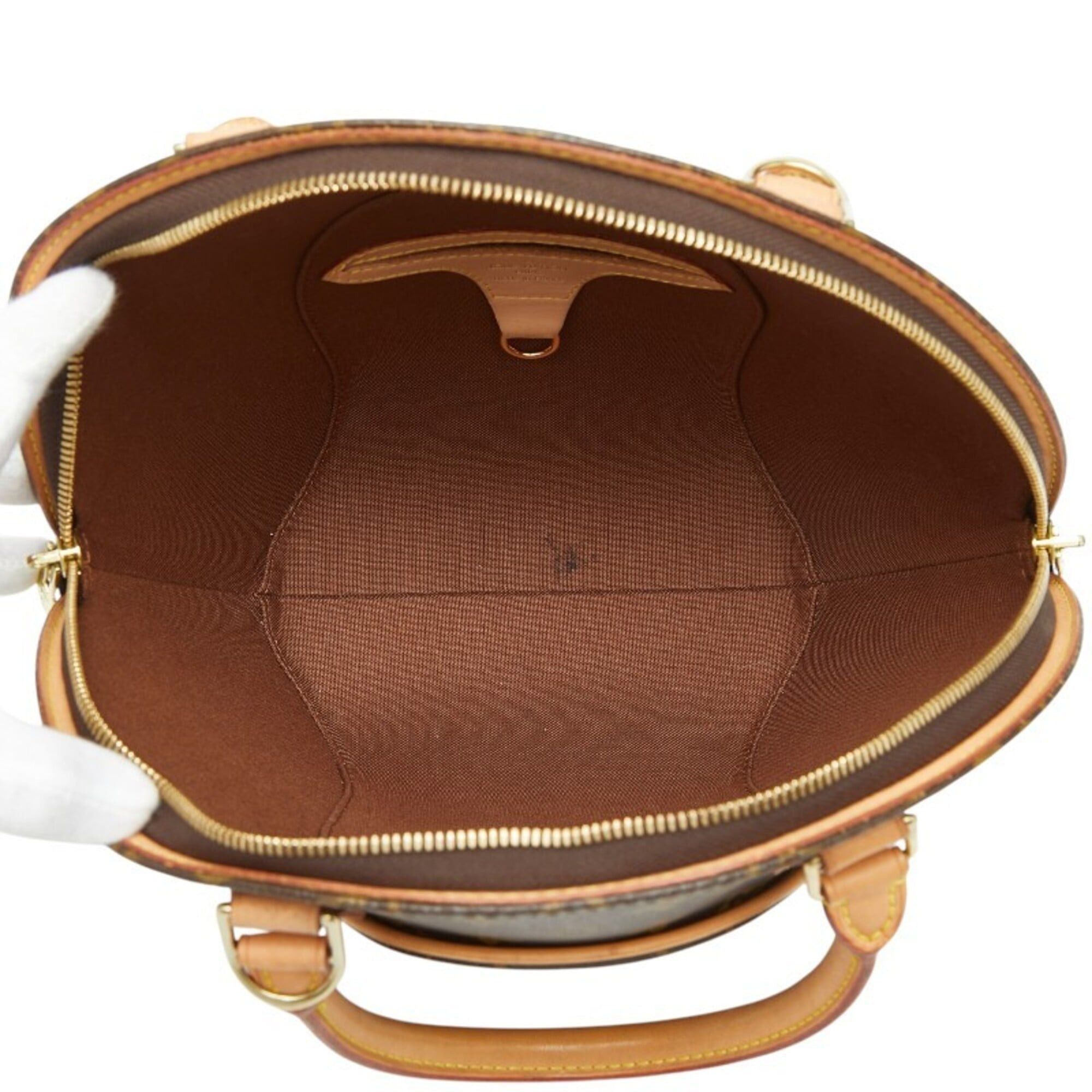 Louis Vuitton Louis Vuitton Monogram Ellipse PM Handbag M51127 Brown Leather Women's LOUIS VUITTON Size ONE SIZE - 7 Thumbnail