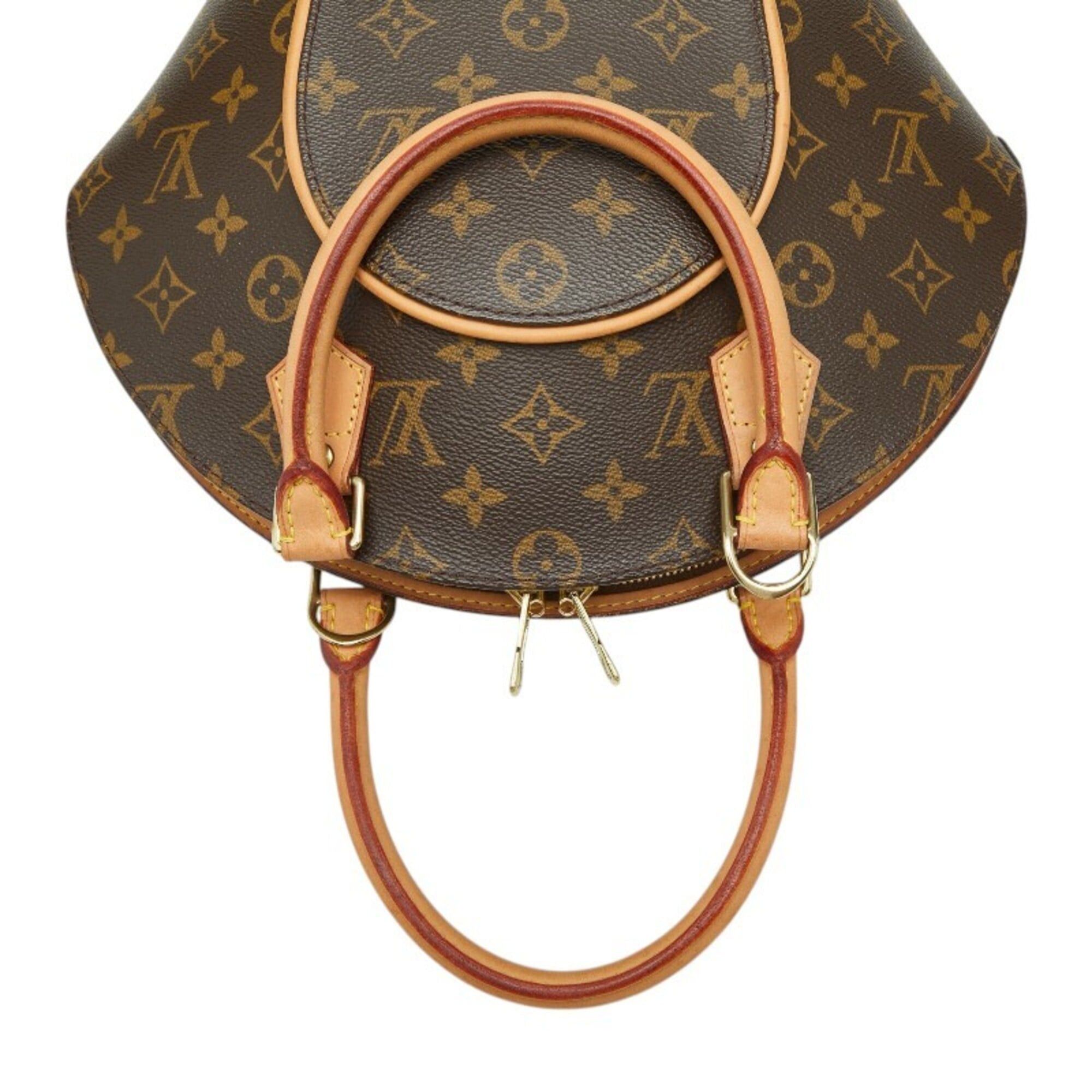 Louis Vuitton Louis Vuitton Monogram Ellipse PM Handbag M51127 Brown Leather Women's LOUIS VUITTON Size ONE SIZE - 6 Thumbnail