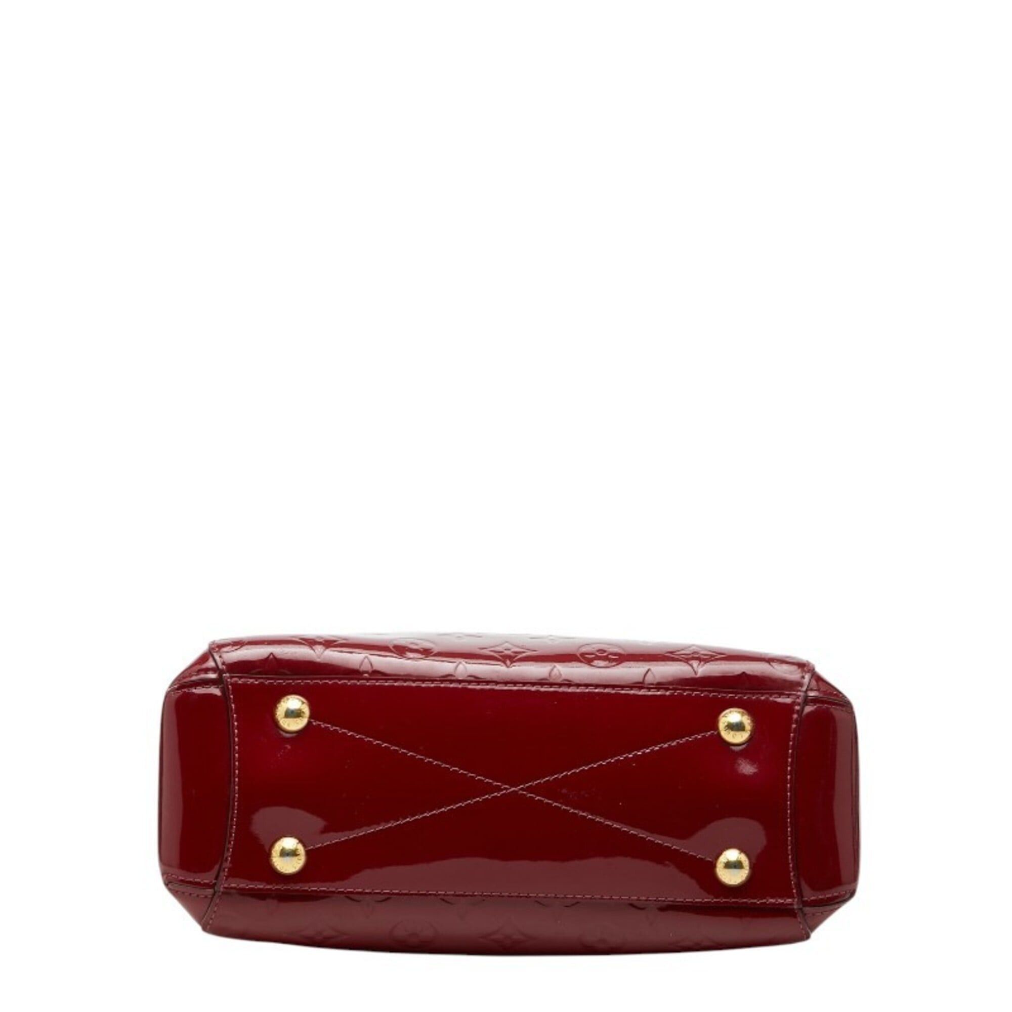 Louis Vuitton Louis Vuitton Monogram Vernis Montaigne BB Handbag Shoulder Bag 2WAY M50172 Rose Indien Red Patent Leather Women's LOUIS VUITTON Size ONE SIZE - 3 Thumbnail