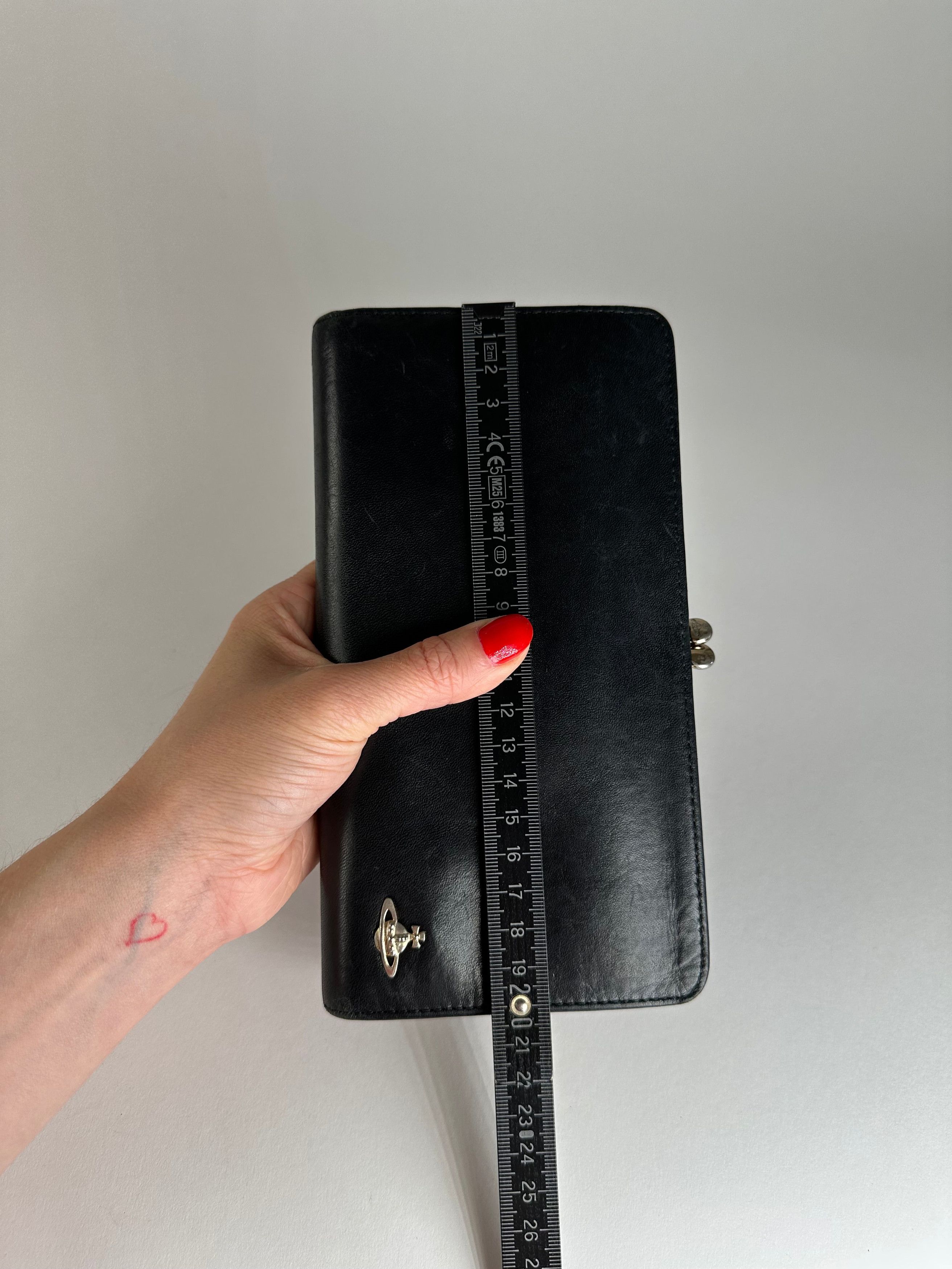 Vivienne Westwood Vintage Leather Wallet Black Size ONE SIZE - 7 Thumbnail