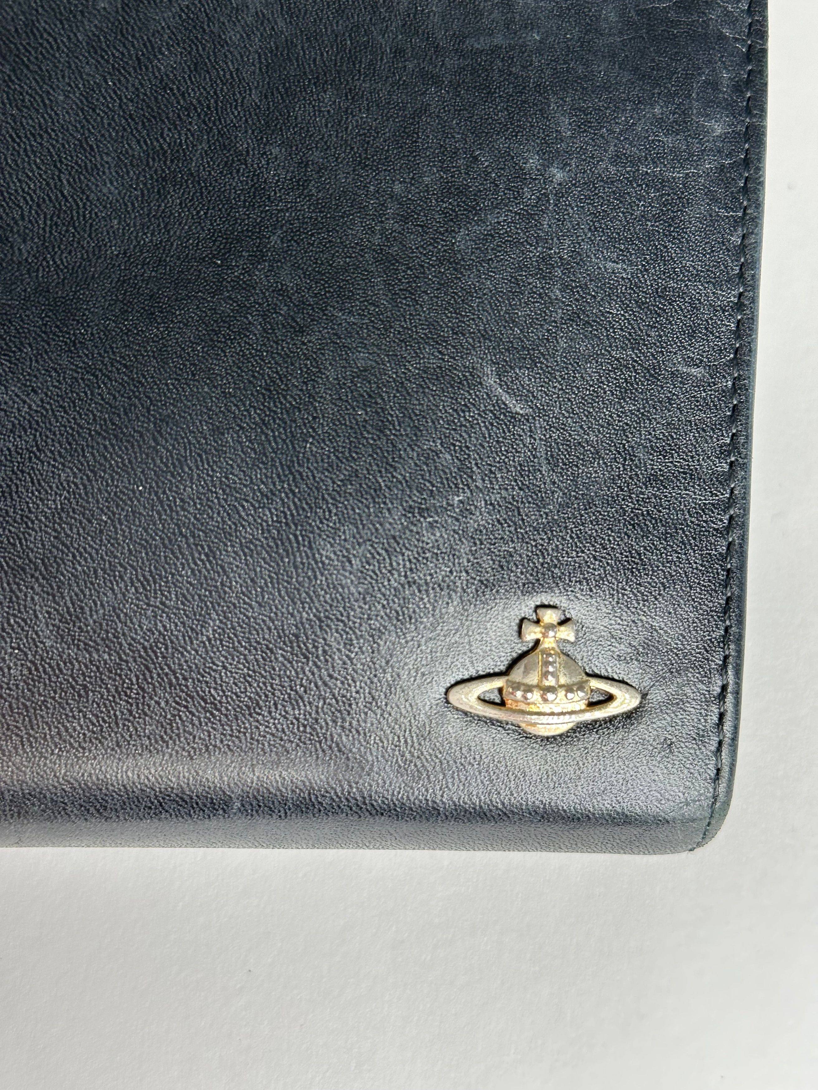 Vivienne Westwood Vintage Leather Wallet Black Size ONE SIZE - 9 Thumbnail