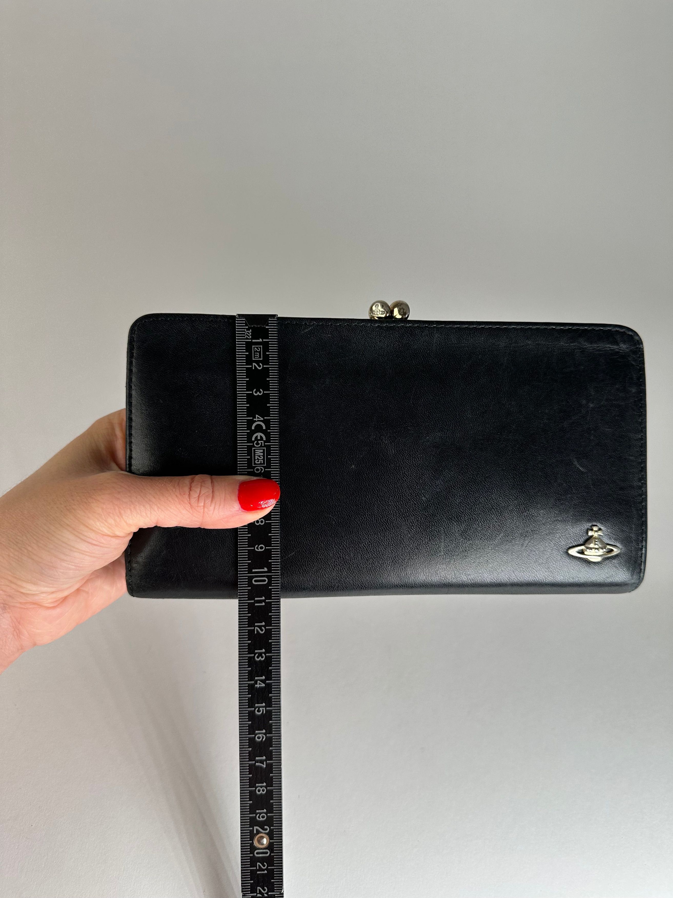 Vivienne Westwood Vintage Leather Wallet Black Size ONE SIZE - 8 Thumbnail