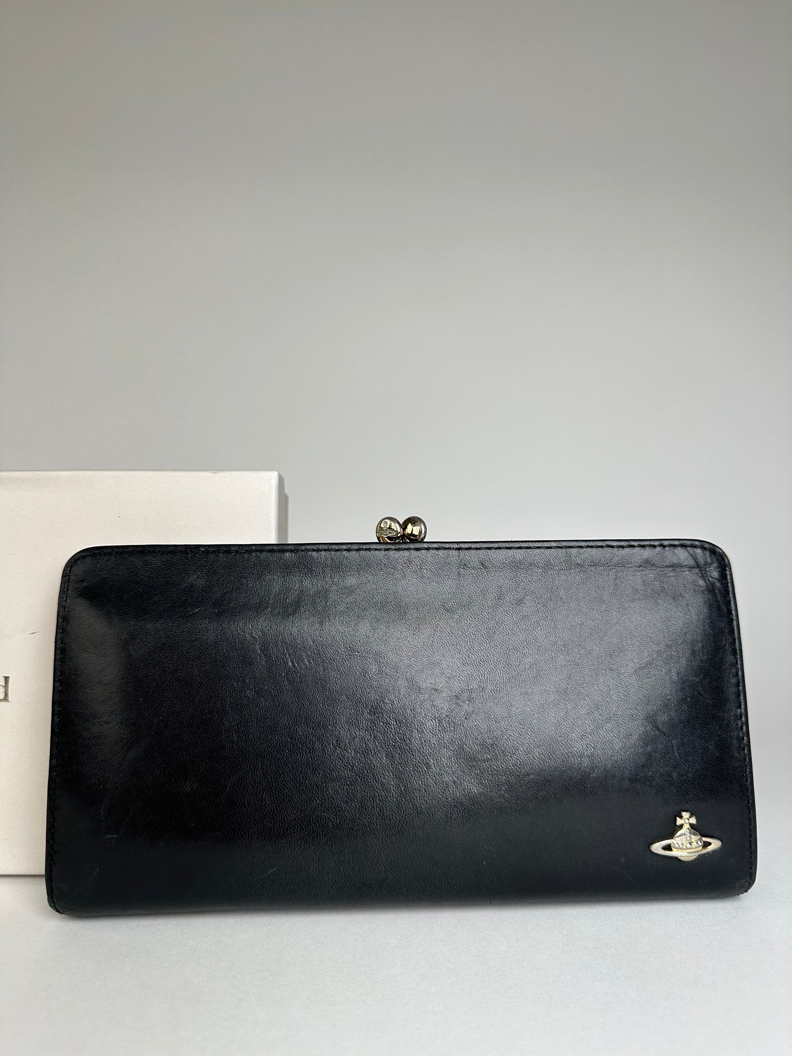 Vivienne Westwood Vintage Leather Wallet Black Size ONE SIZE - 10 Thumbnail
