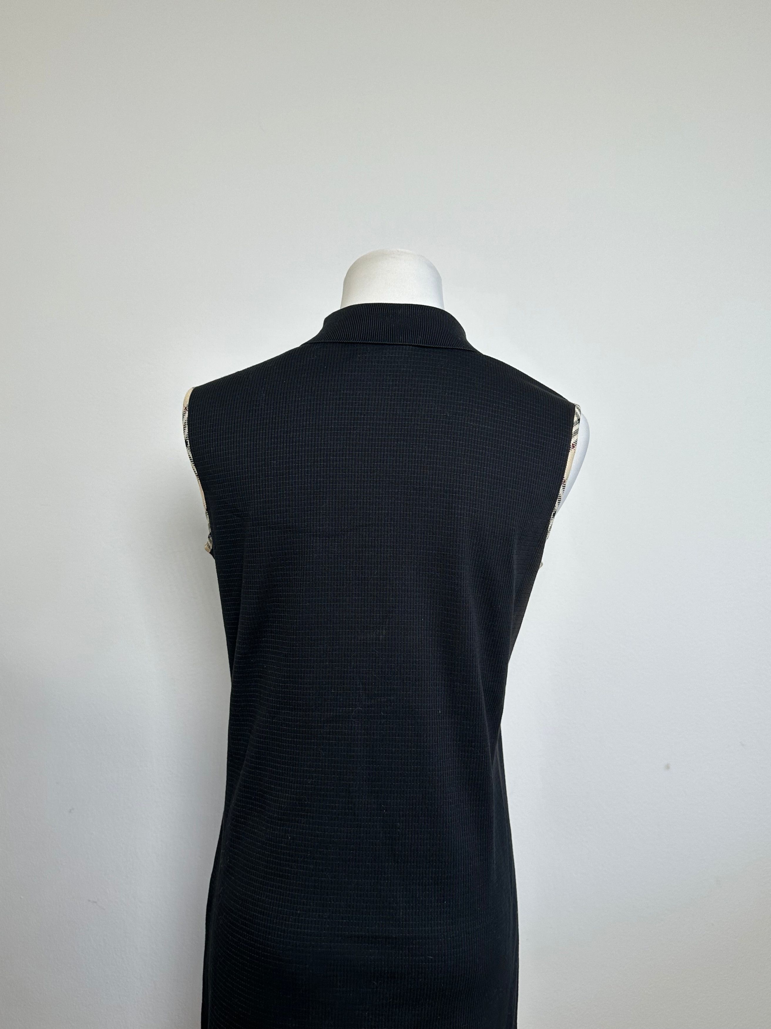 Burberry Vintage Sleeveless Dress Black 38/M Size M / US 6-8 / IT 42-44 - 15 Thumbnail