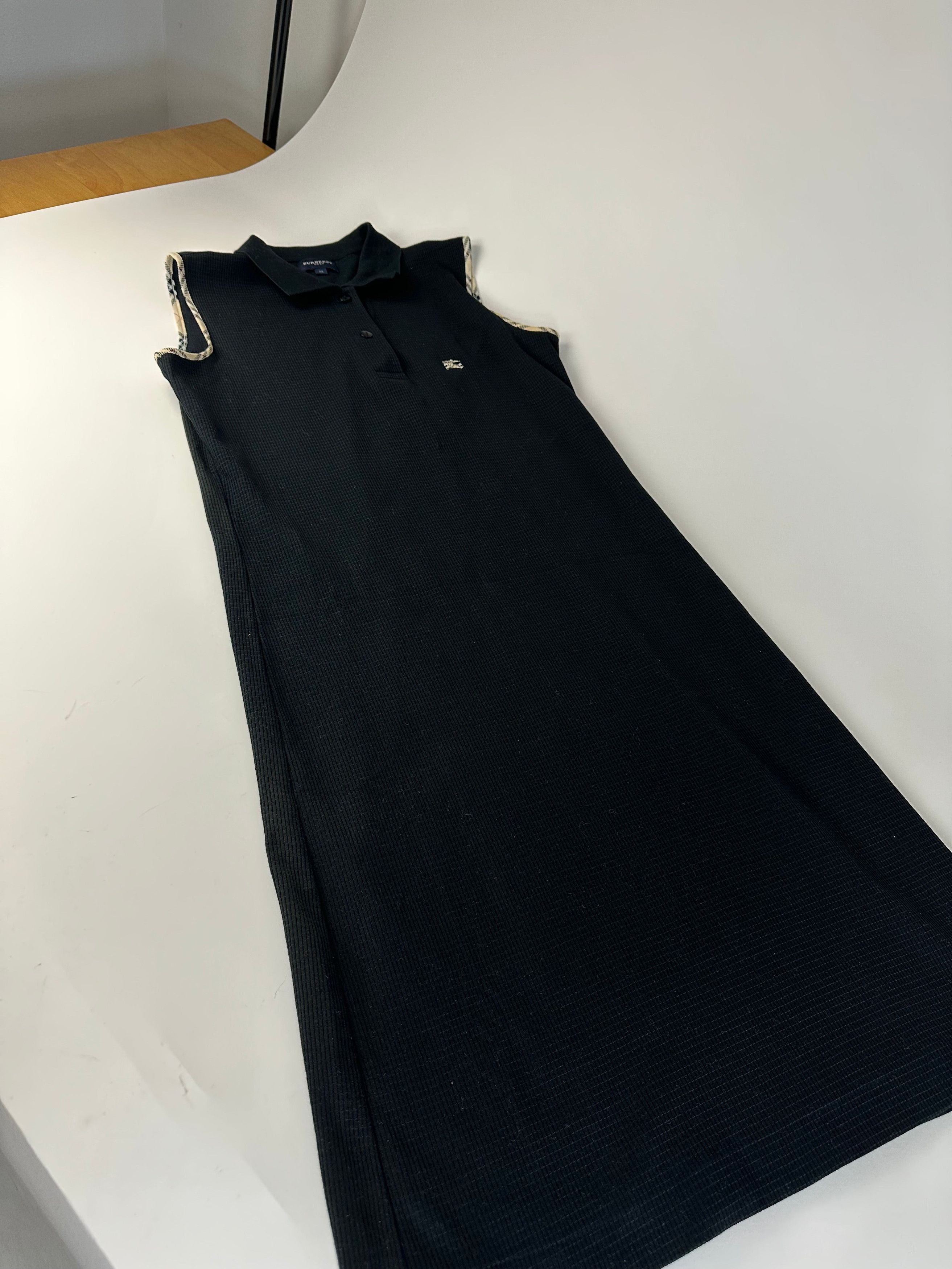 Burberry Vintage Sleeveless Dress Black 38/M Size M / US 6-8 / IT 42-44 - 5 Thumbnail