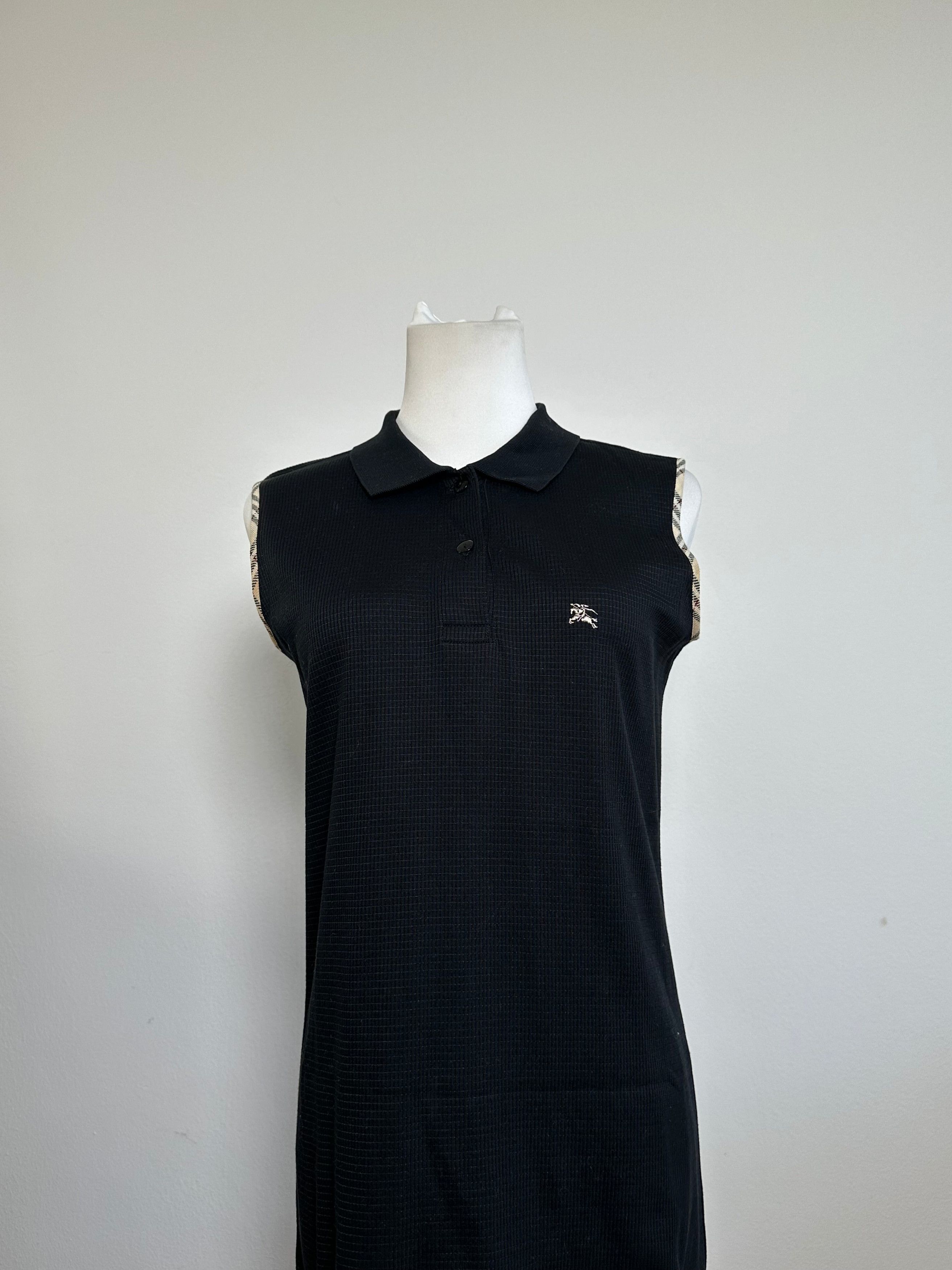 Burberry Vintage Sleeveless Dress Black 38/M Size M / US 6-8 / IT 42-44 - 14 Thumbnail