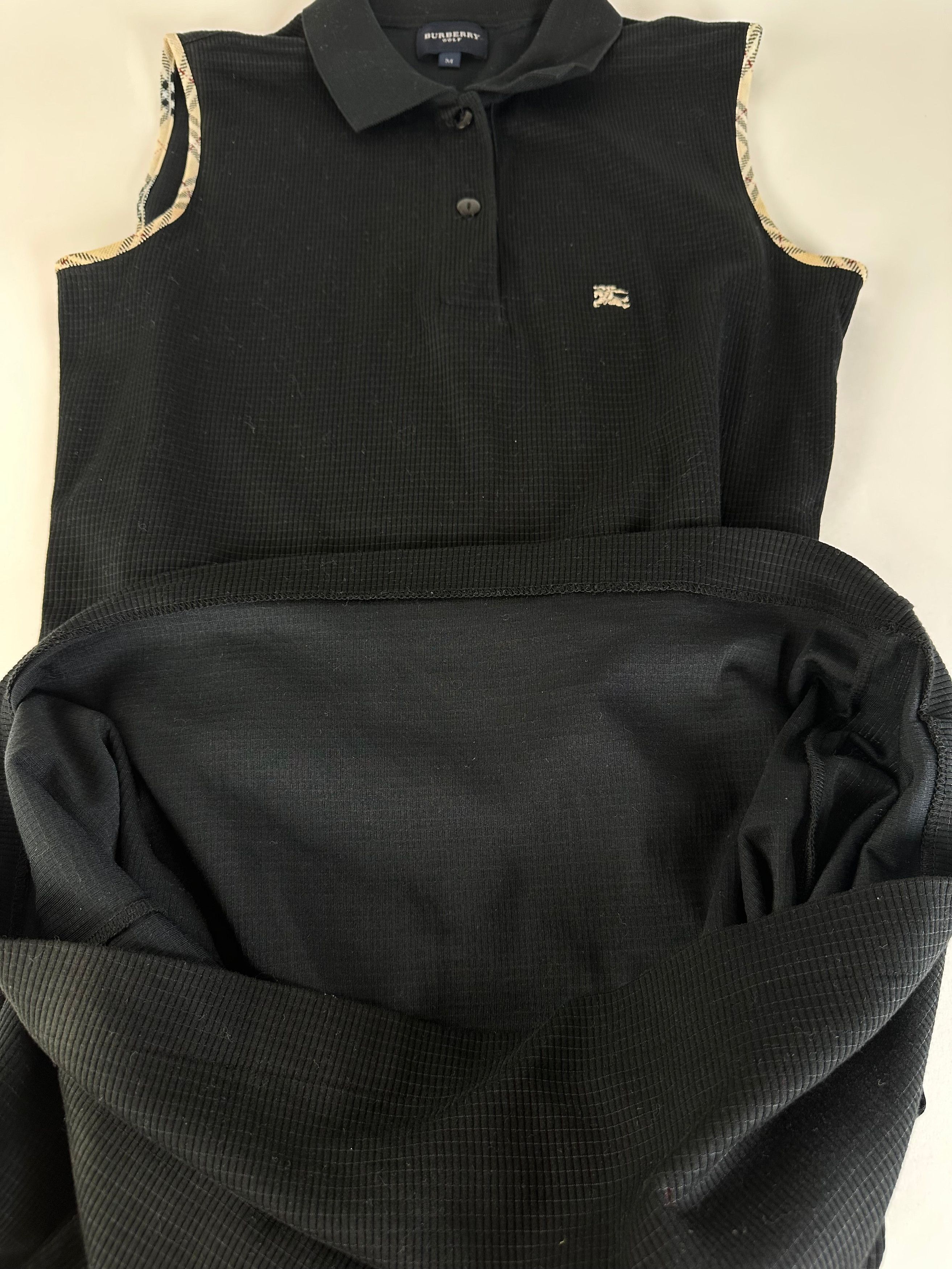 Burberry Vintage Sleeveless Dress Black 38/M Size M / US 6-8 / IT 42-44 - 12 Thumbnail